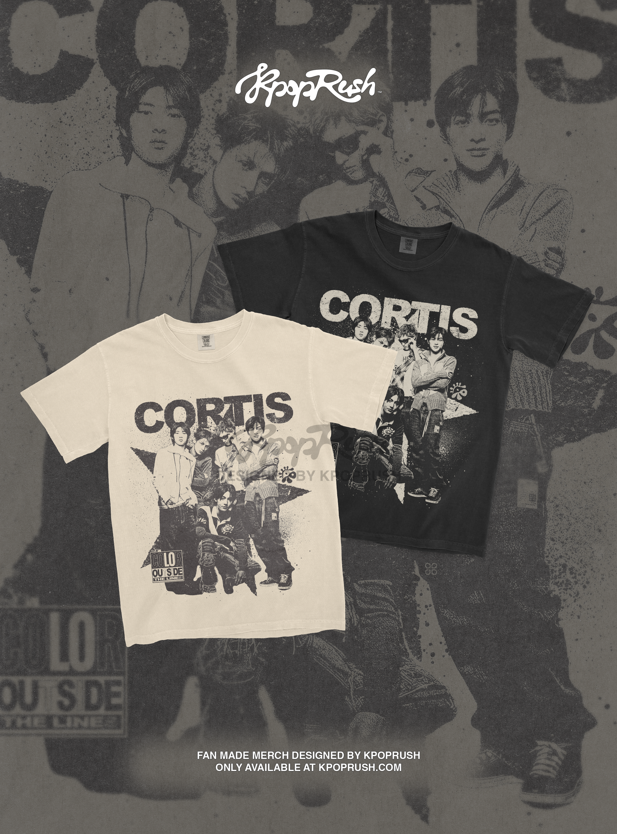 CORTIS Vintage 90s Graphic T Shirt – Kpop Rush