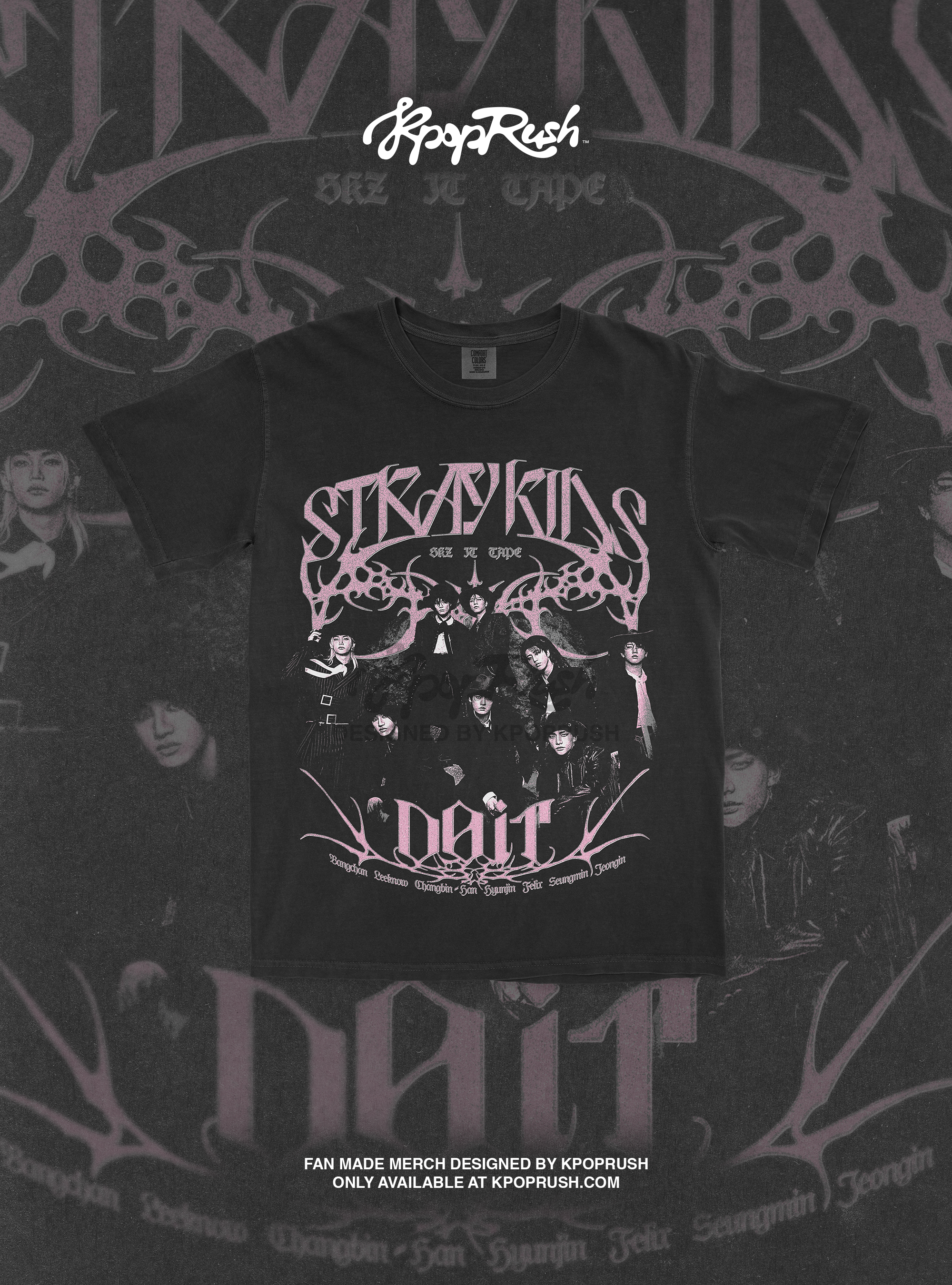STRAY KIDS 'SKZ It Tape Do it' Graphic T Shirt – Kpop Rush