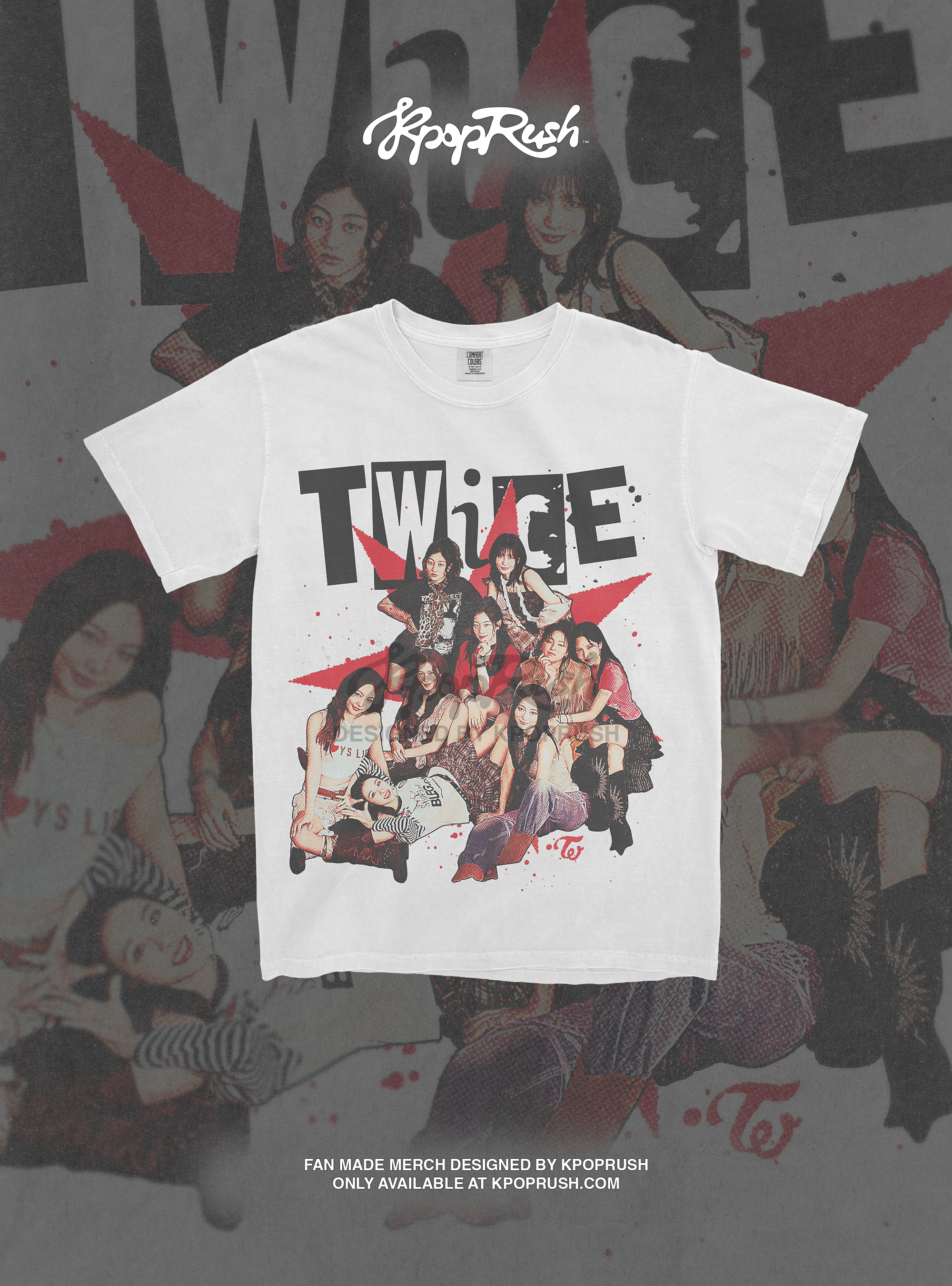 TWICE 'Enemy' Graphic T Shirt – Kpop Rush
