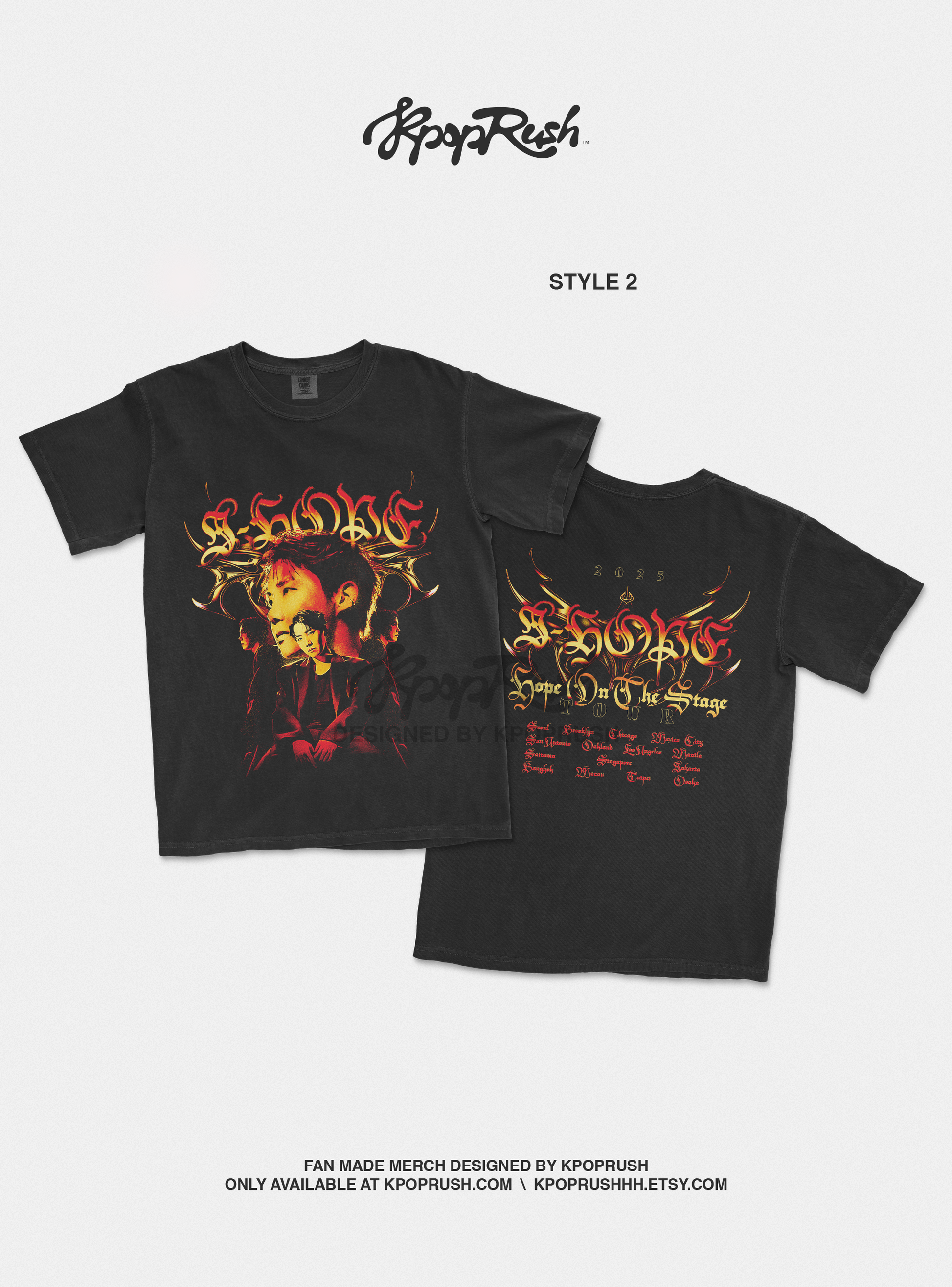 BTS J HOPE 'Hope On The Stage' T Shirt