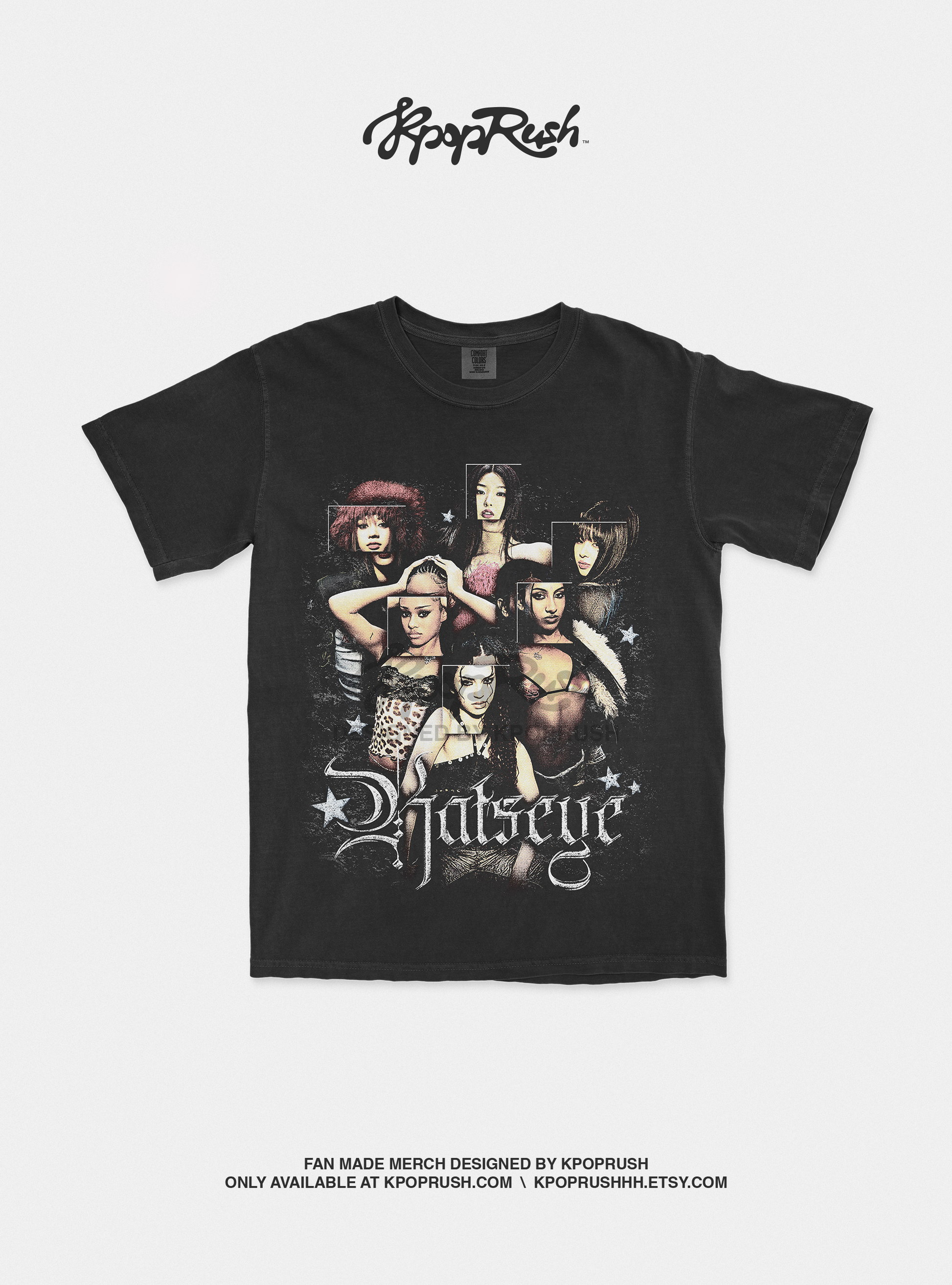 KATSEYE 'Gnarly' Vintage Bootleg T Shirt
