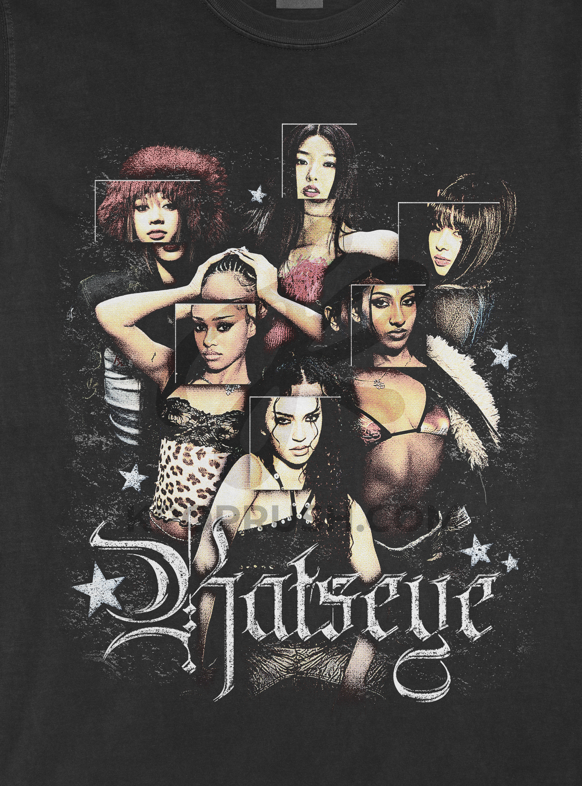 KATSEYE 'Gnarly' Vintage Bootleg T Shirt