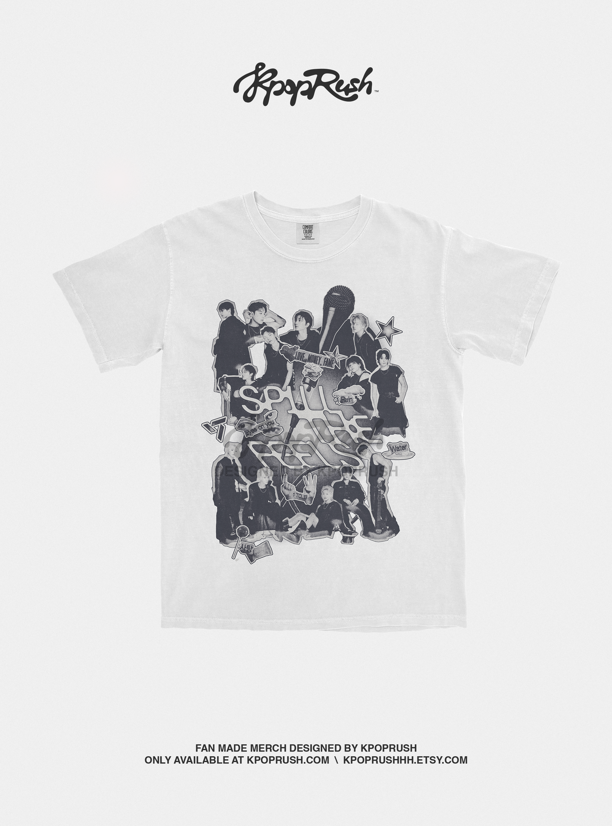SEVENTEEN 'Spill The Feels' Graphic T Shirt