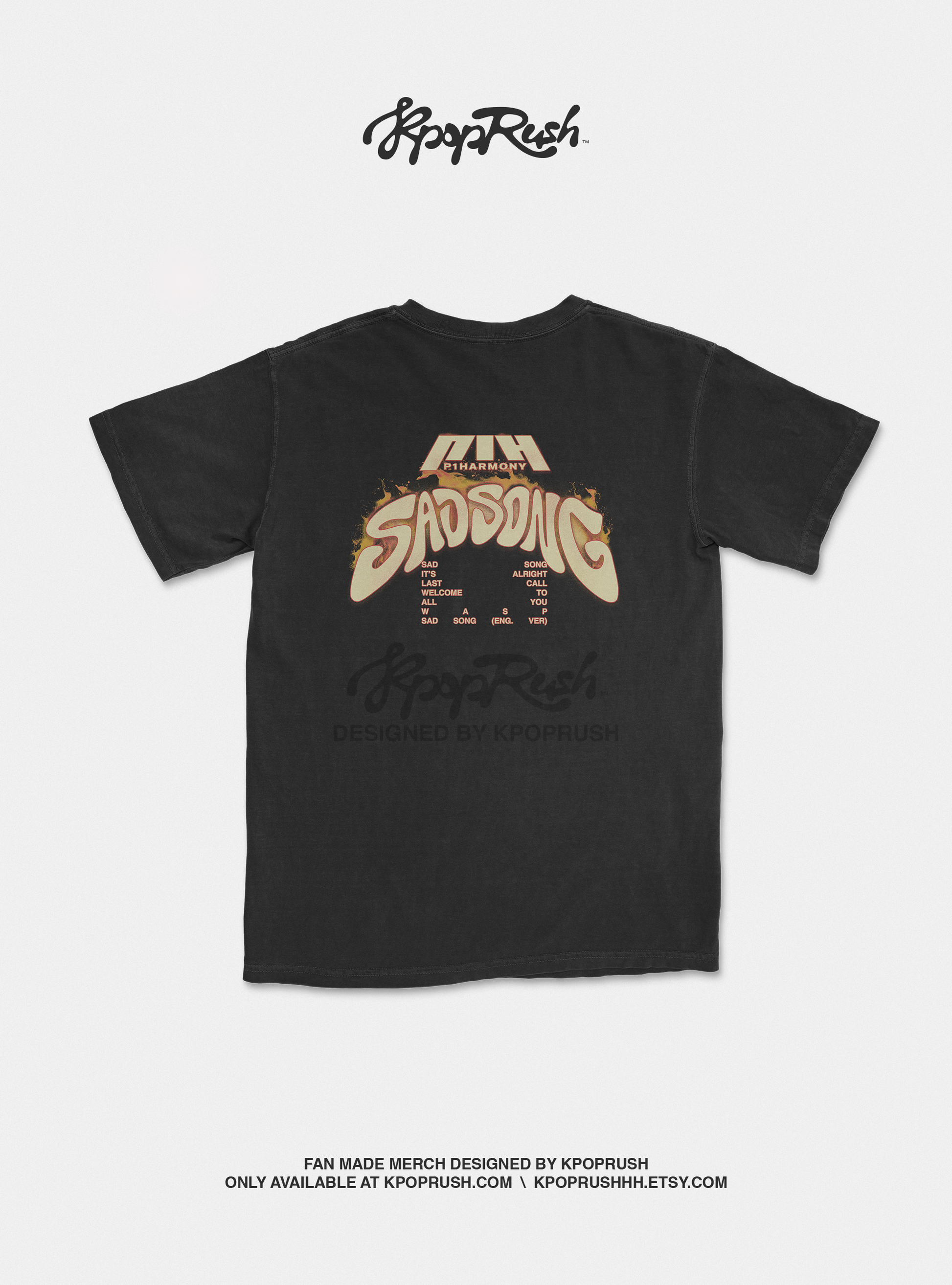 P1HARMONY 'Sad Song' Graphic T Shirt