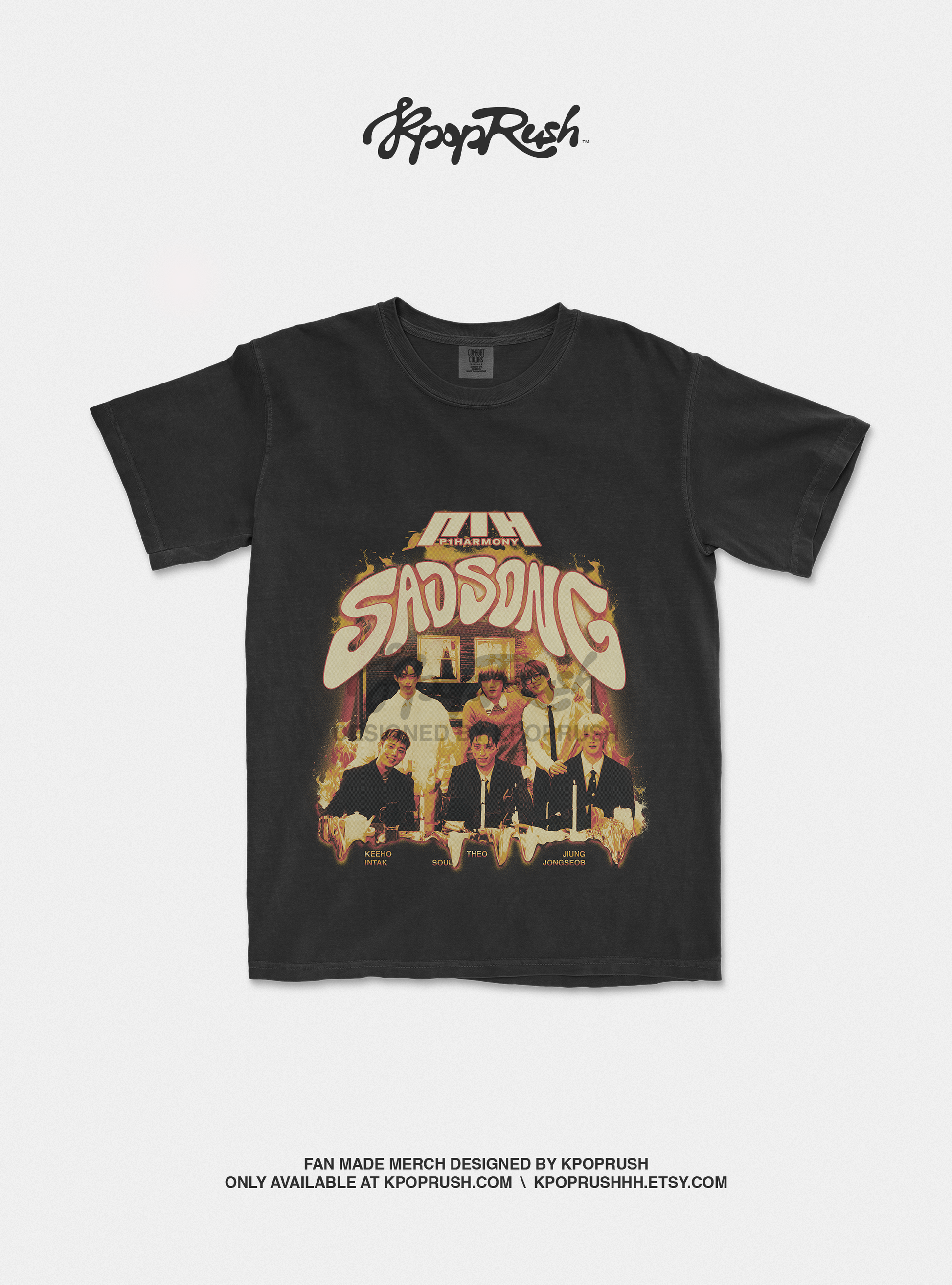 P1HARMONY 'Sad Song' Graphic T Shirt