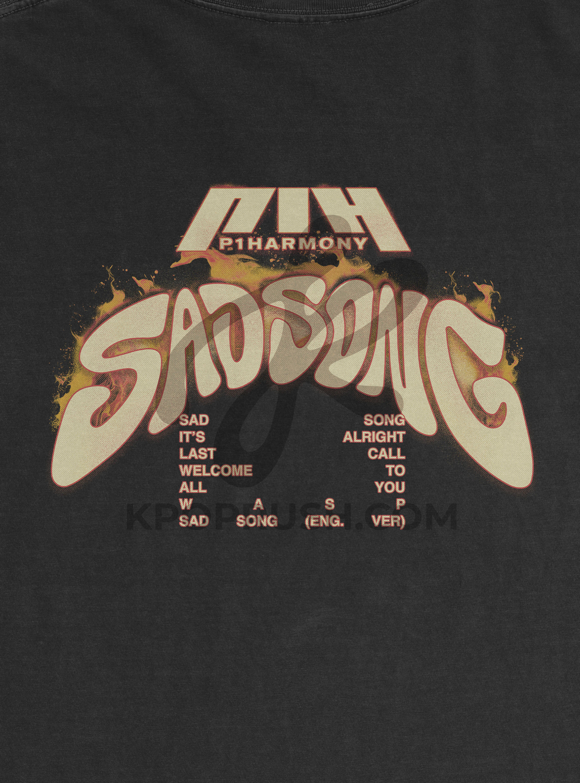 P1HARMONY 'Sad Song' Graphic T Shirt