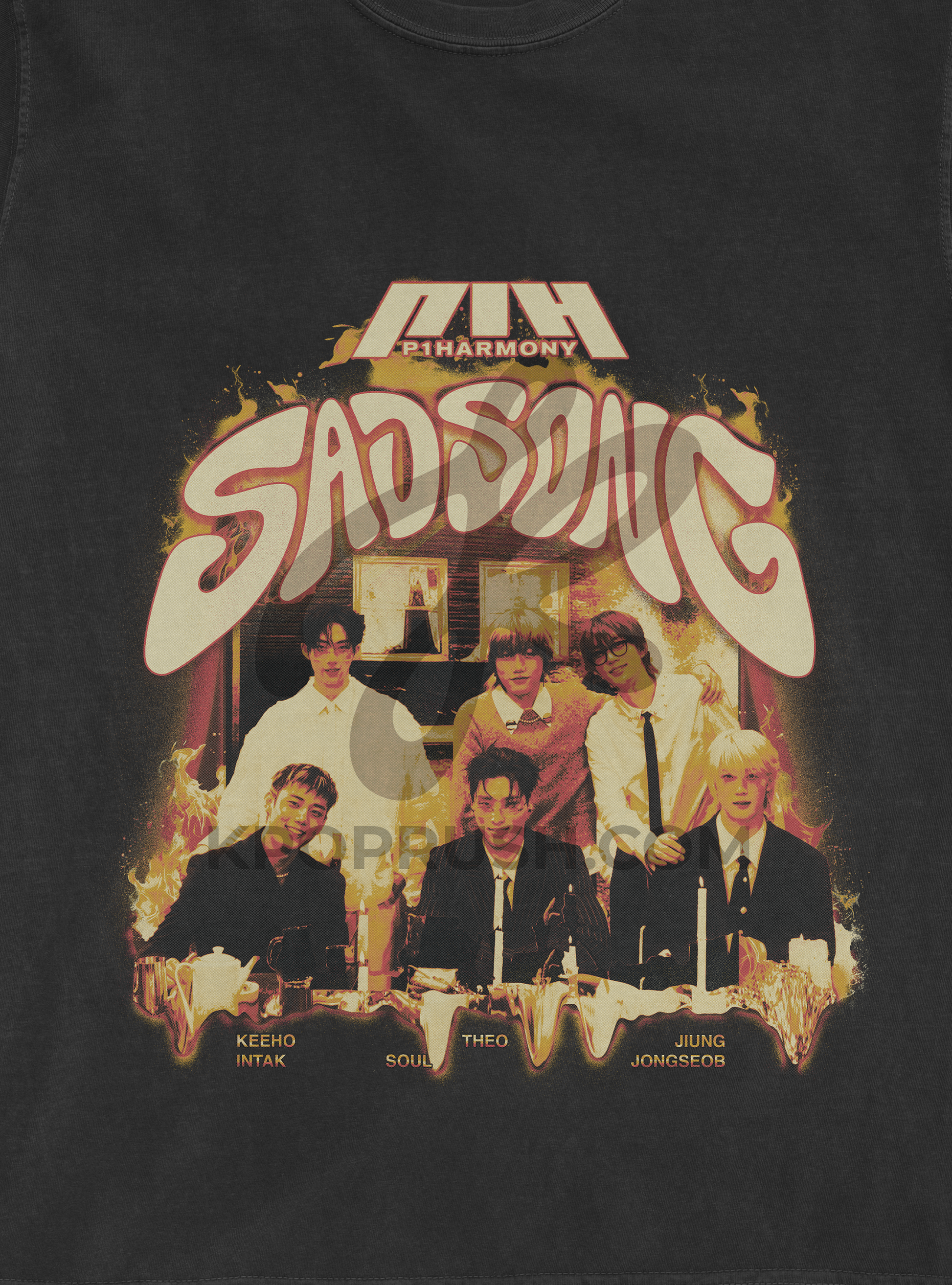 P1HARMONY 'Sad Song' Graphic T Shirt