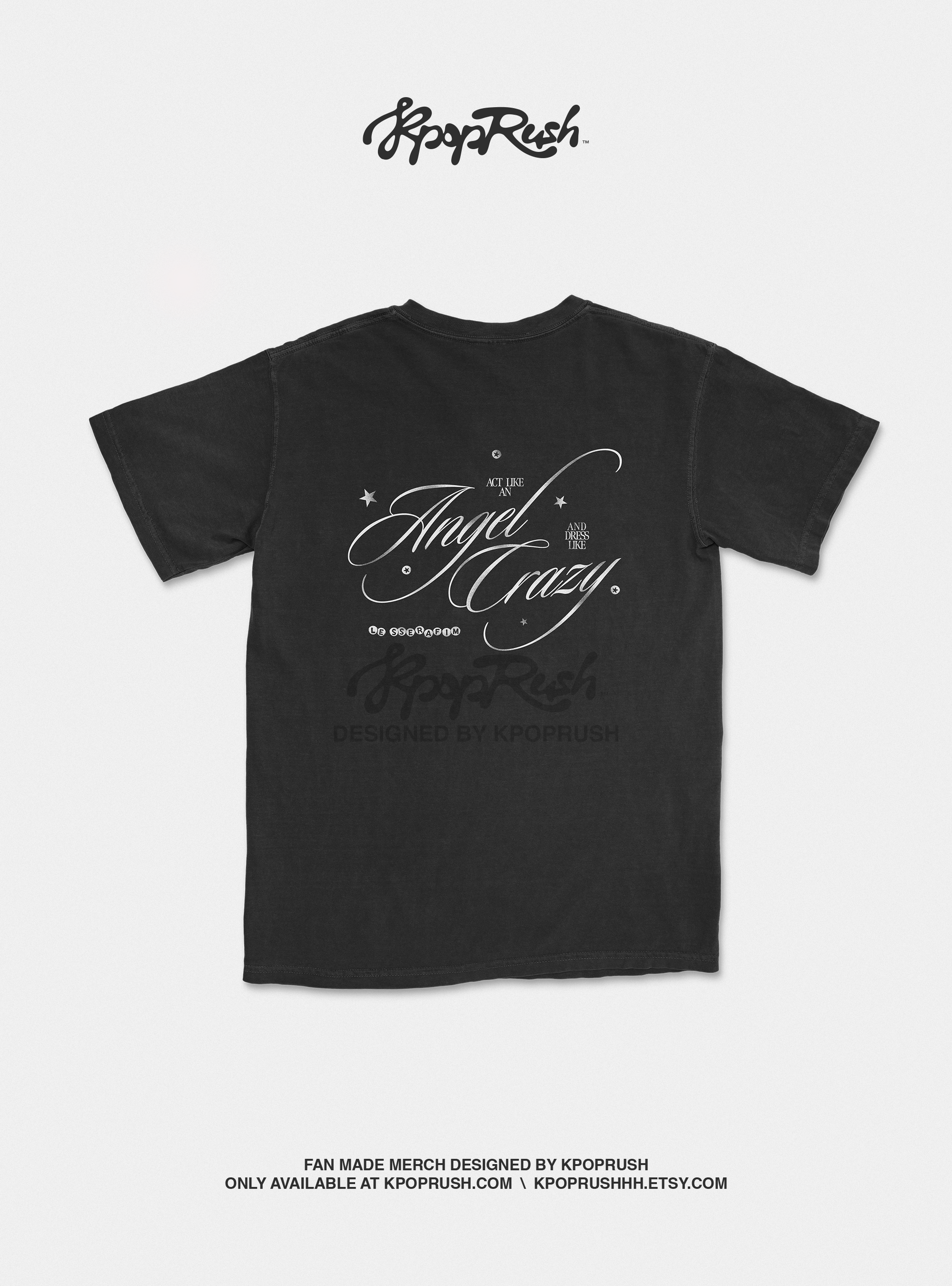 LE SSERAFIM  'Crazy' T Shirt