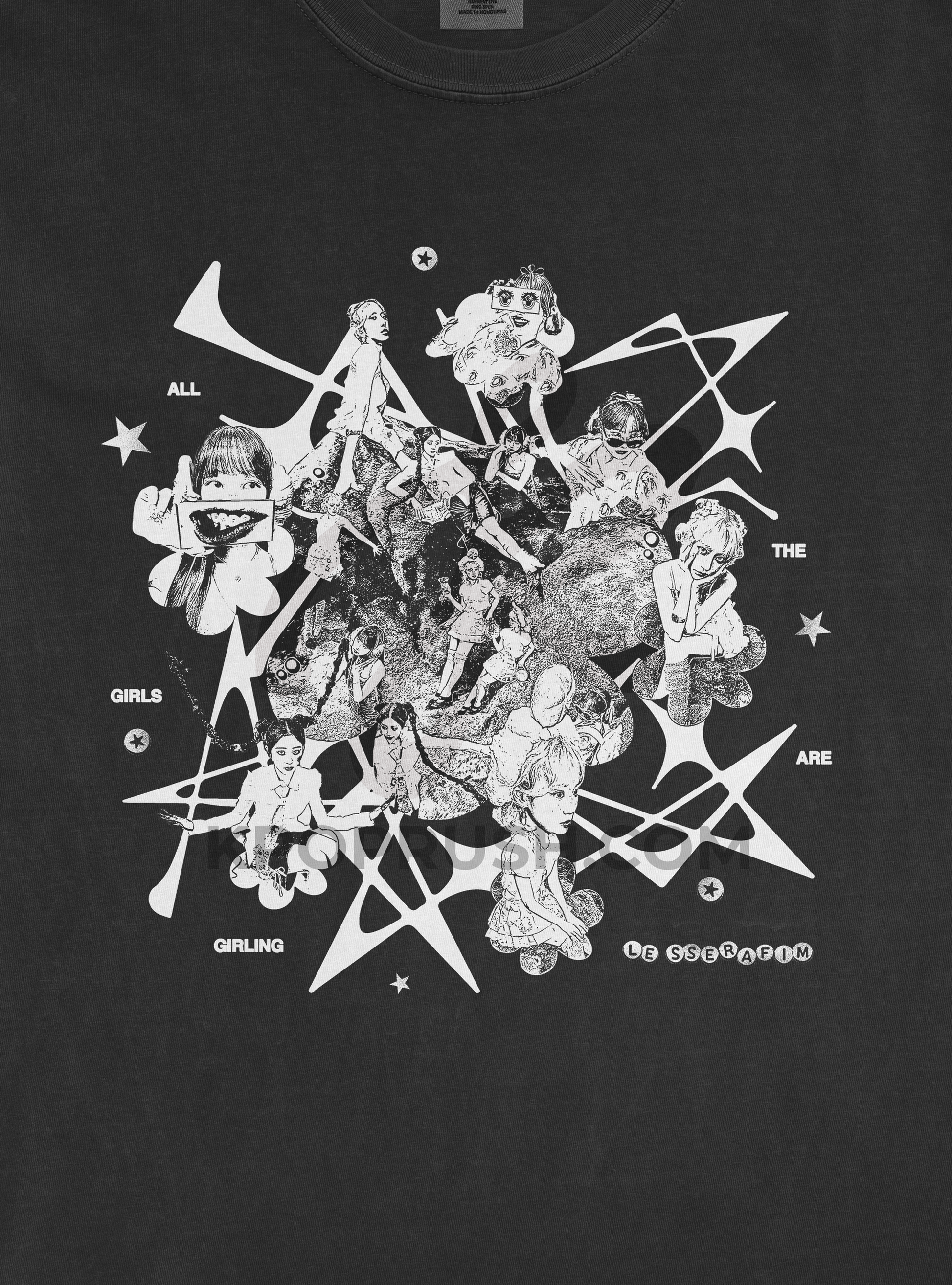 LE SSERAFIM  'Crazy' T Shirt