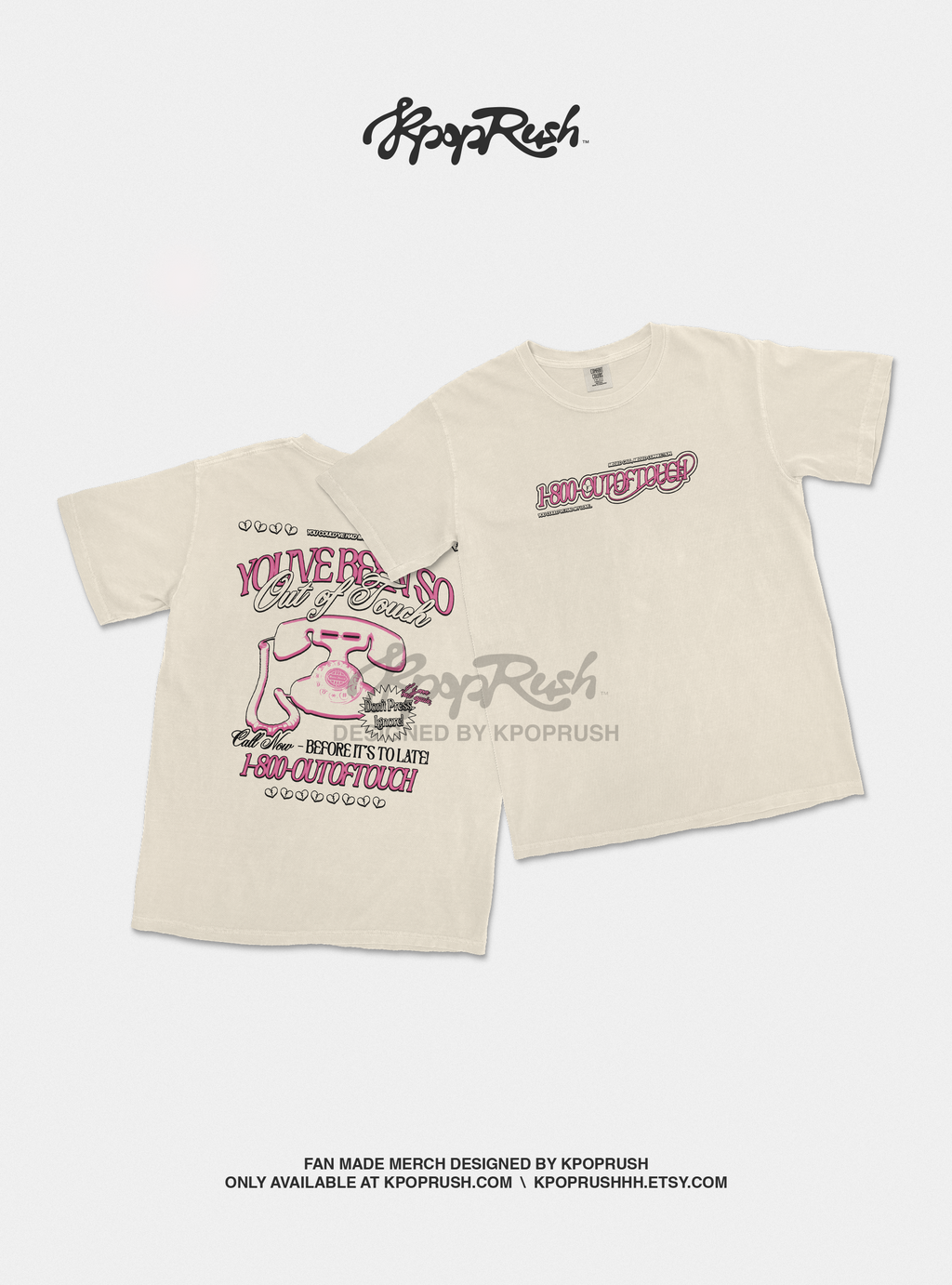 KATSEYE Retro 'Touch' T Shirt