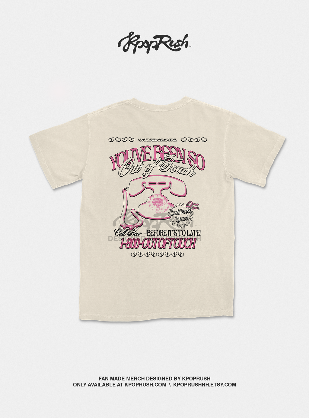 KATSEYE Retro 'Touch' T Shirt