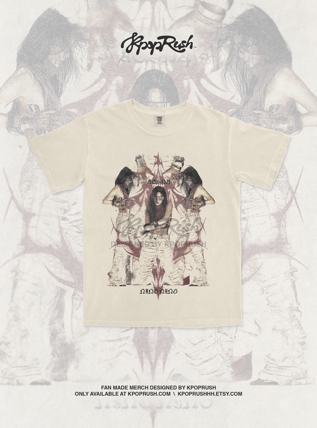 Aespa Ningning 'Dirty Work' T Shirt