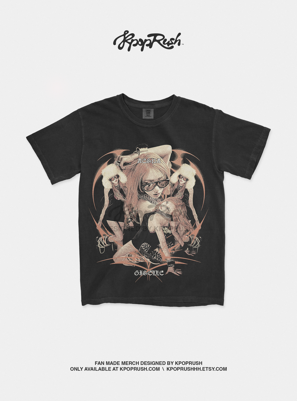 Aespa Giselle 'Dirty Work' T Shirt