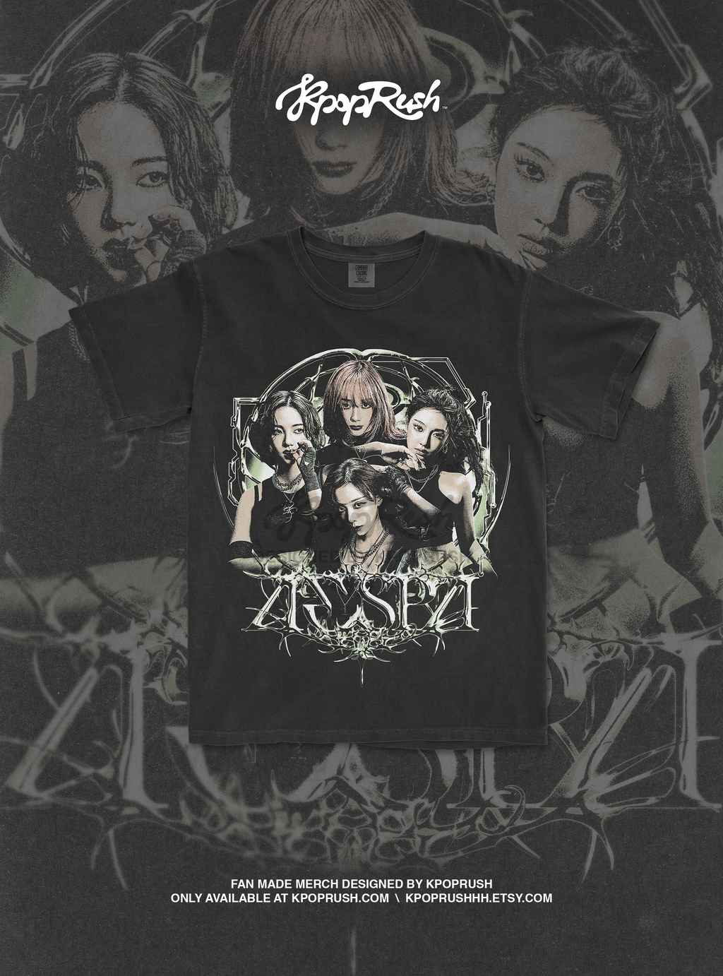 Aespa 'Dirty Work' T Shirt