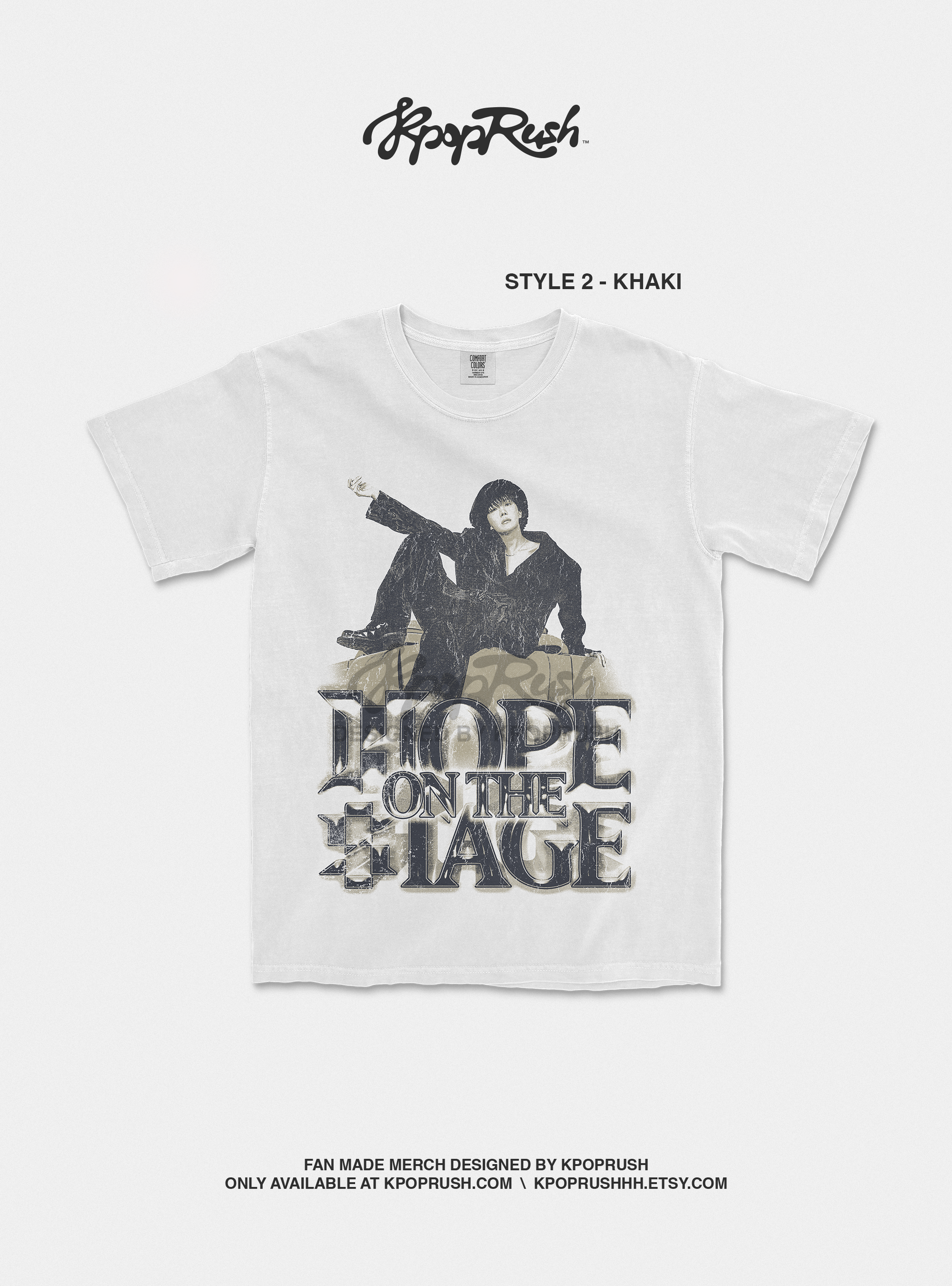 BTS J HOPE 'Hope On The Stage' Graphic T Shirt