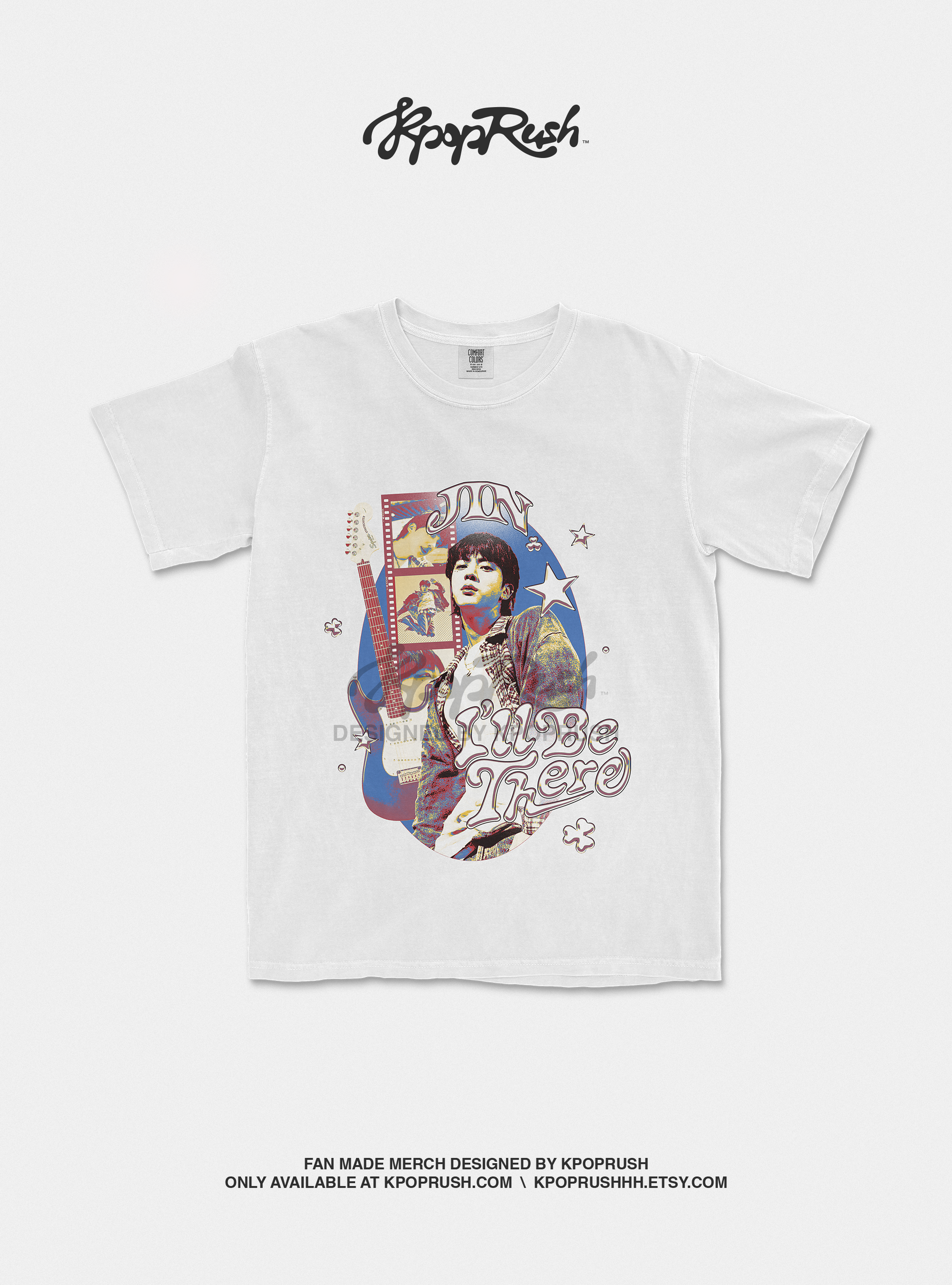 JIN 'Ill Be There' Solo Debut Graphic T Shirt