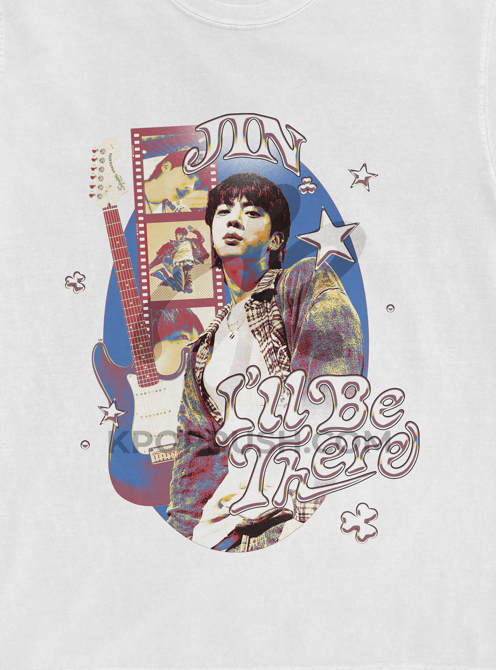 JIN 'Ill Be There' Solo Debut Graphic T Shirt