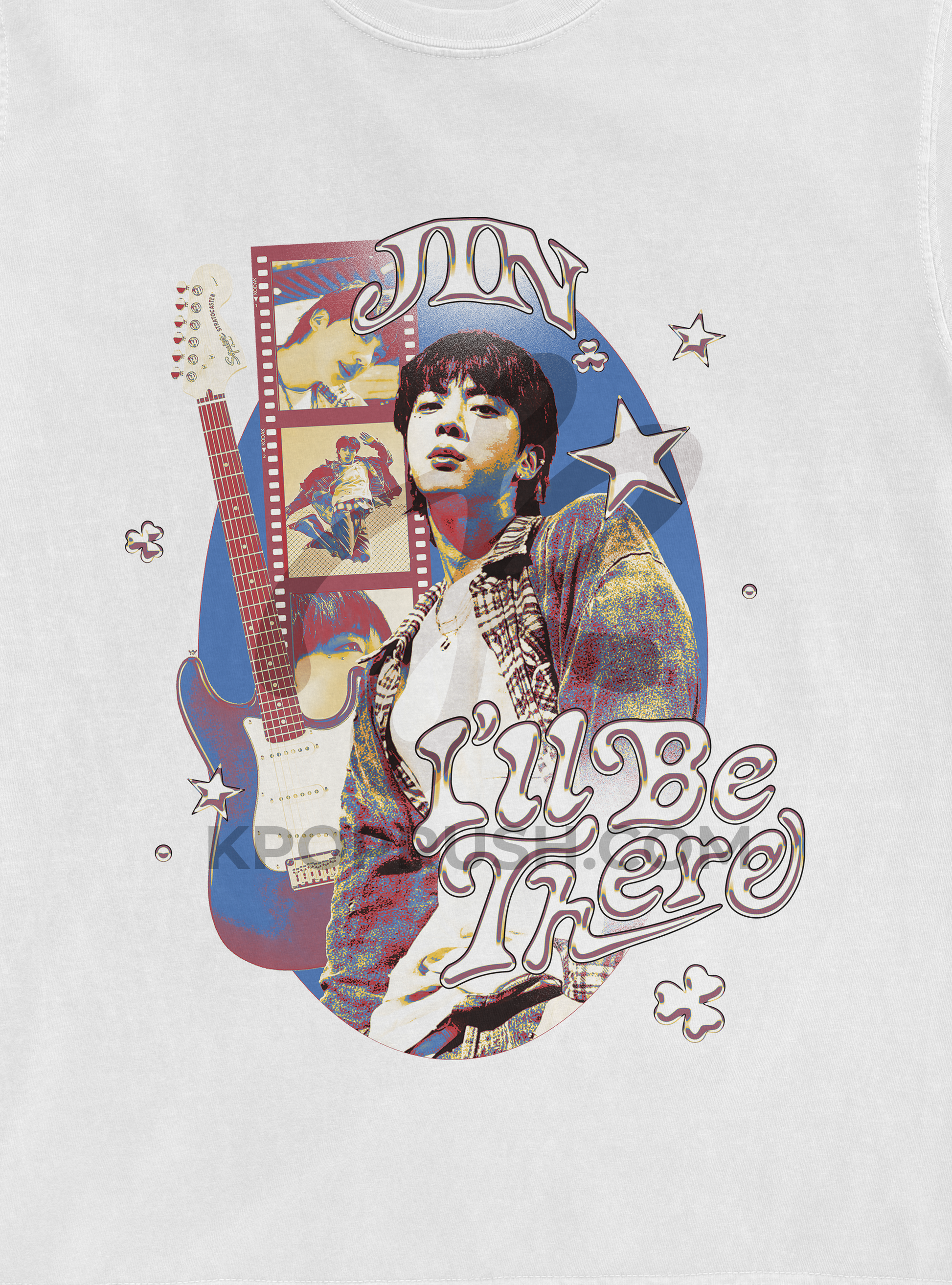 JIN 'Ill Be There' Solo Debut Graphic T Shirt