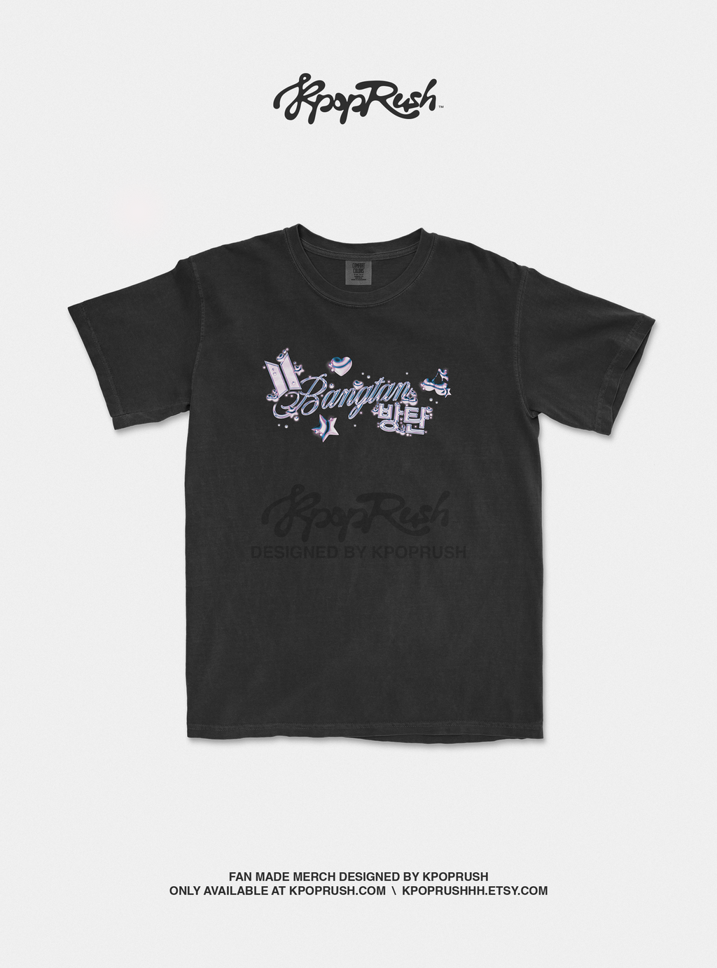 BTS OT7 Borahae Graphic T Shirt
