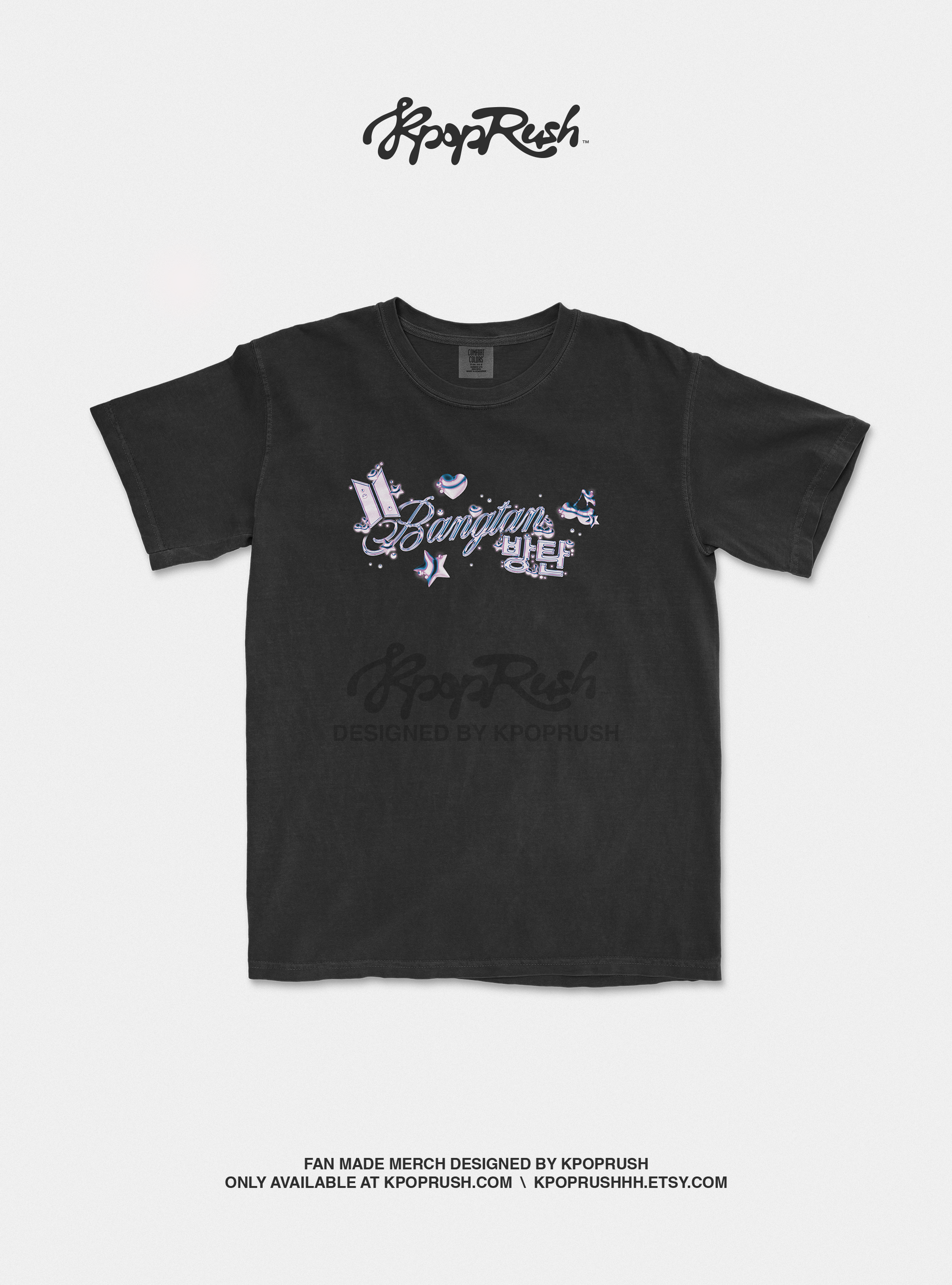 BTS OT7 Borahae Graphic T Shirt