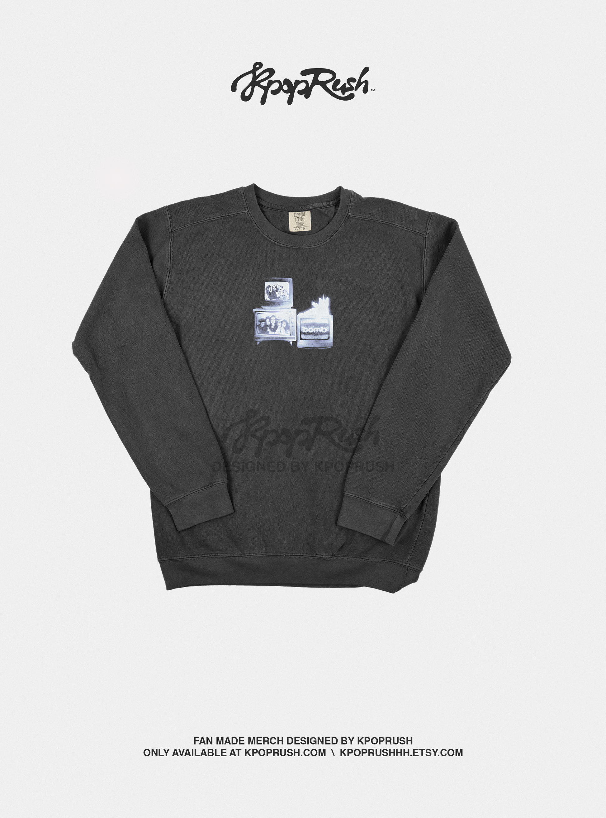 Illit Bomb CRT Monitor Sweatshirt
