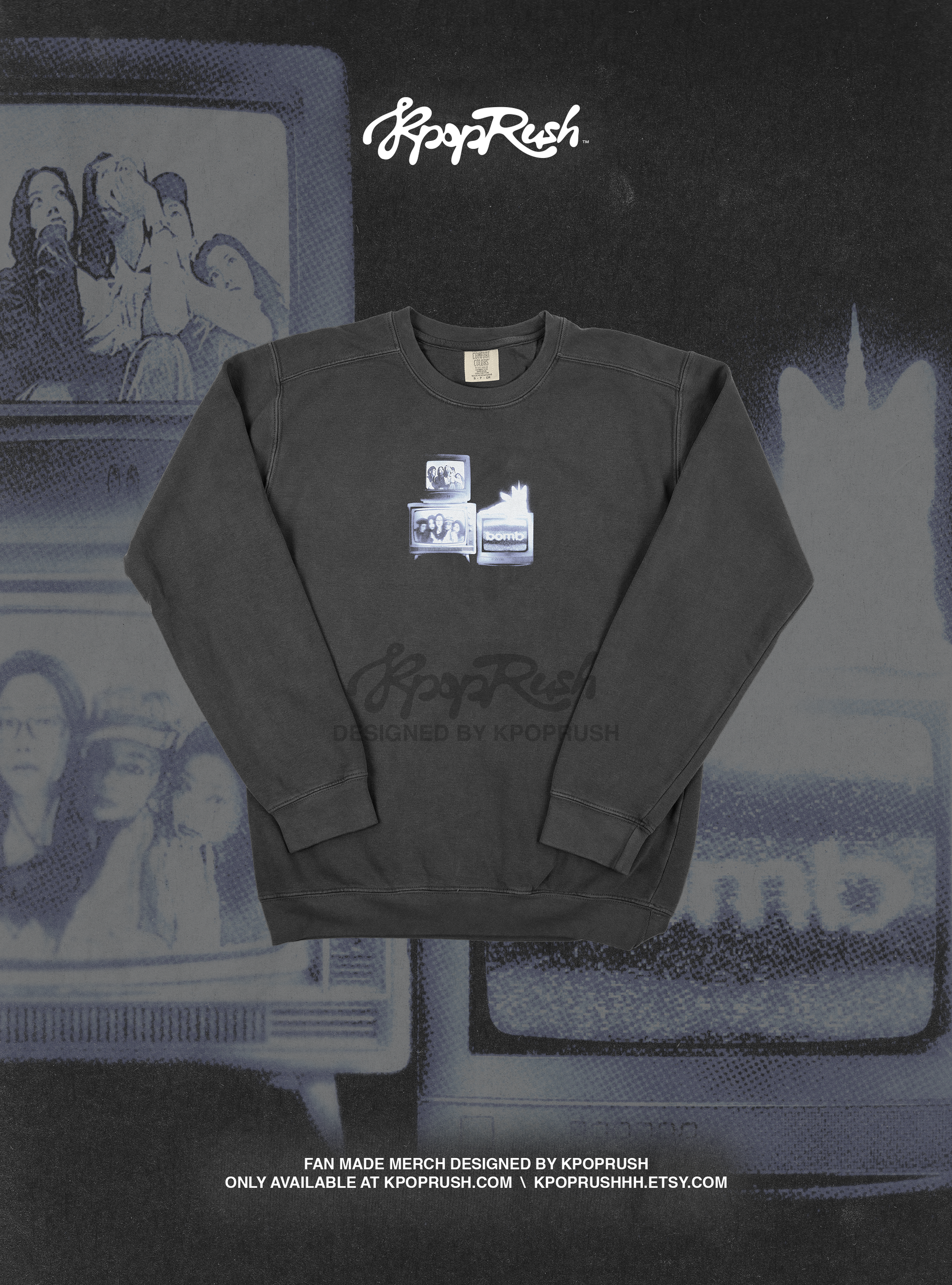 Illit Bomb CRT Monitor Sweatshirt