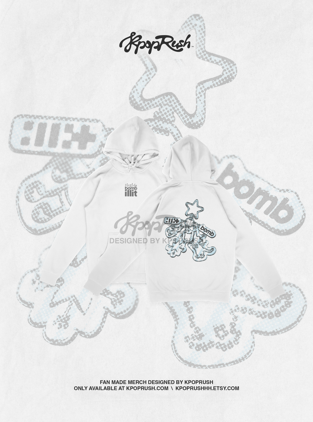 Illit Bomb Charm Hoodie