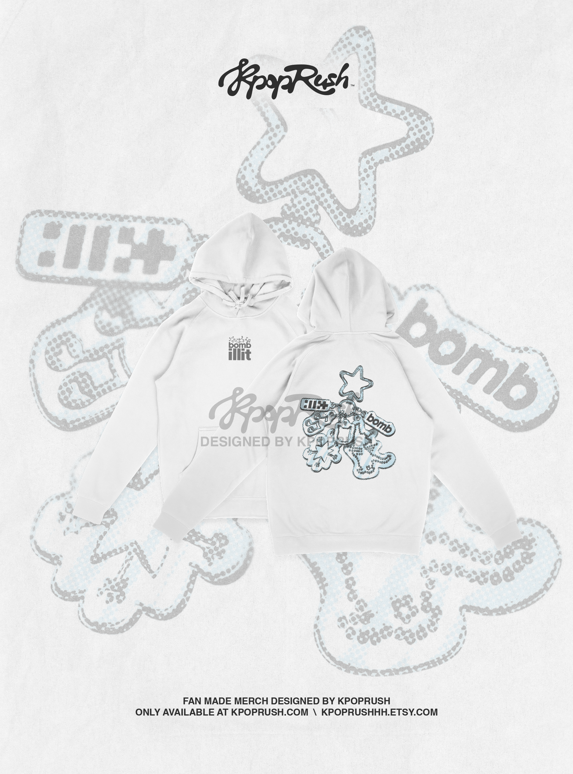 Illit Bomb Charm Hoodie