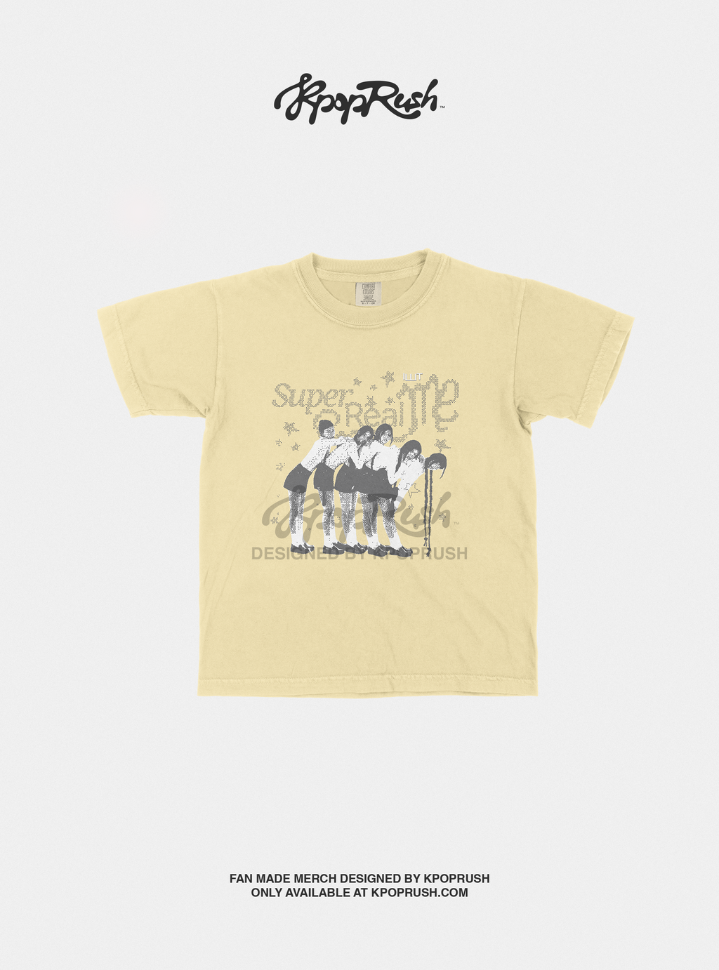 Illit Bitmap Super Real Me Baby Tee