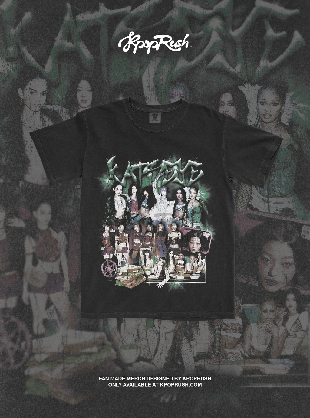 KATSEYE 'Gnarly' Vintage T Shirt