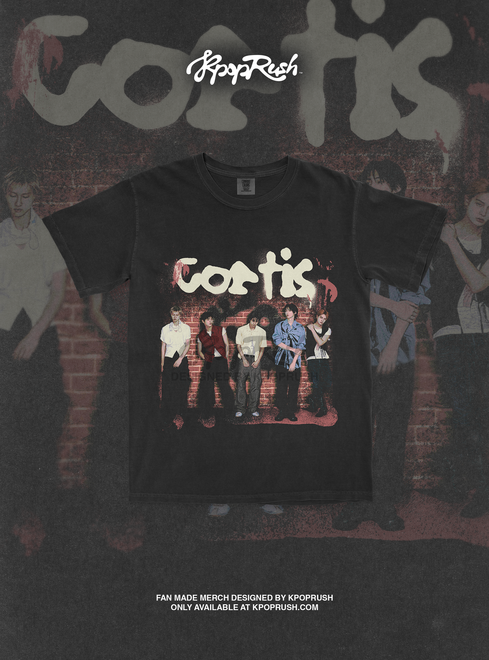 CORTIS 'Color Outside The Lines' Graphic T Shirt