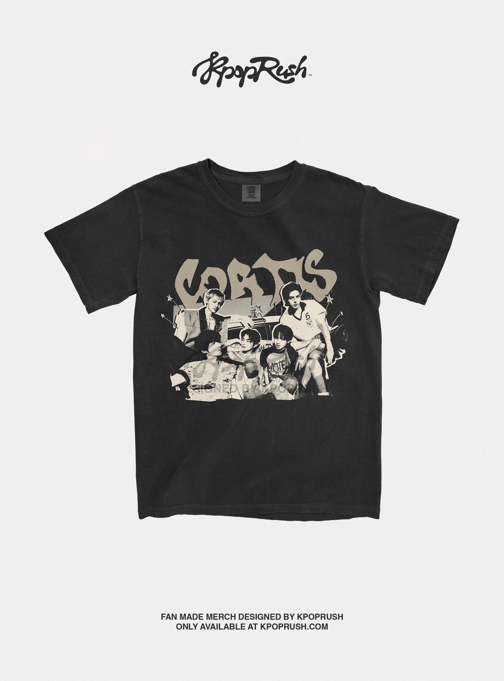 CORTIS 'Color Outside The Lines' Graphic T Shirt