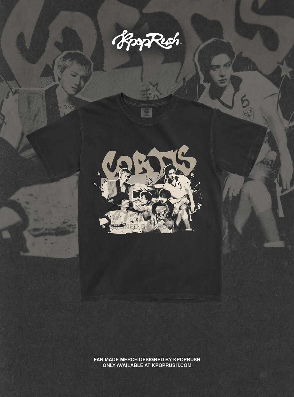 CORTIS 'Color Outside The Lines' Graphic T Shirt