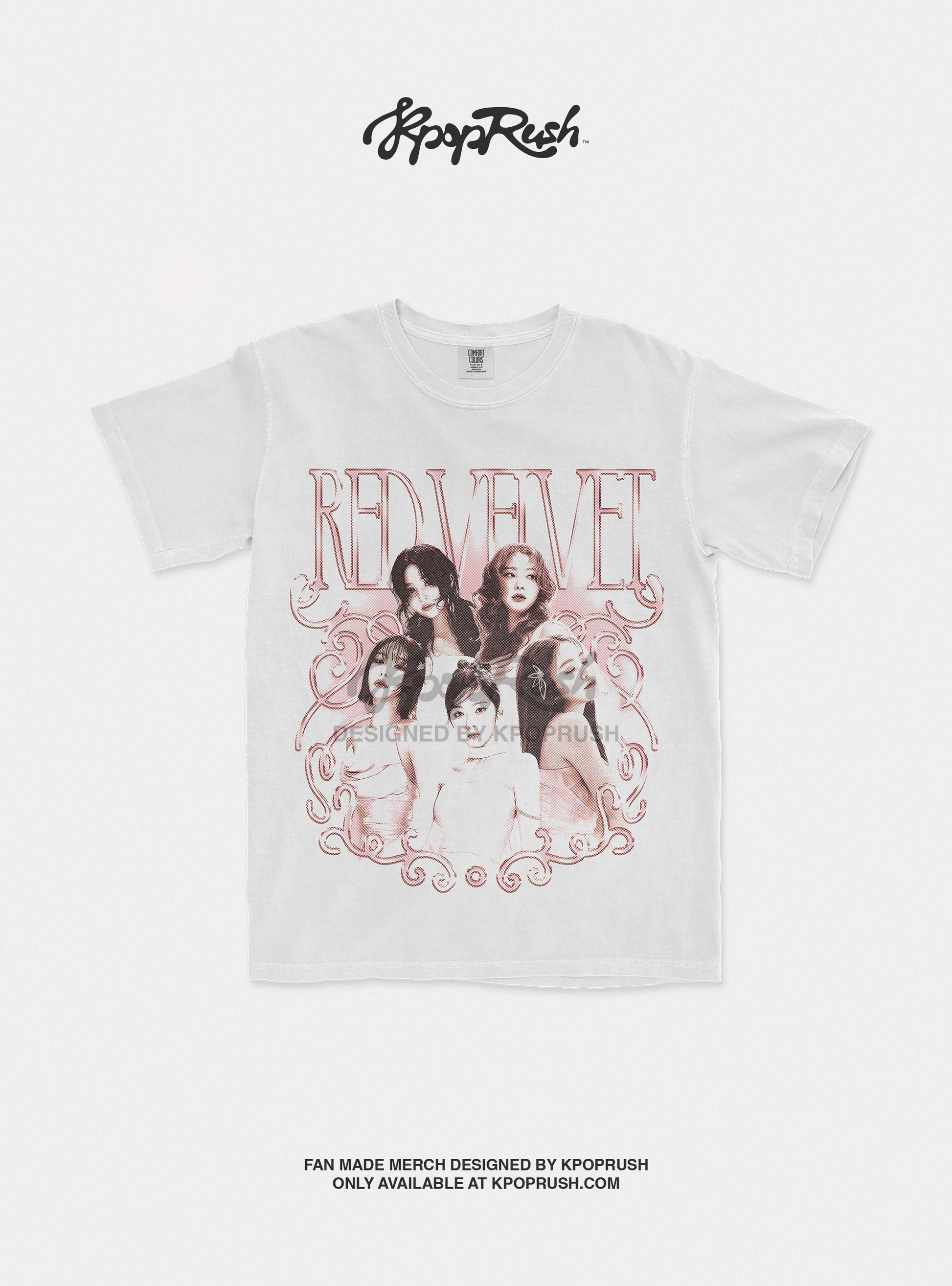 RED VELVET Vintage Graphic T Shirt