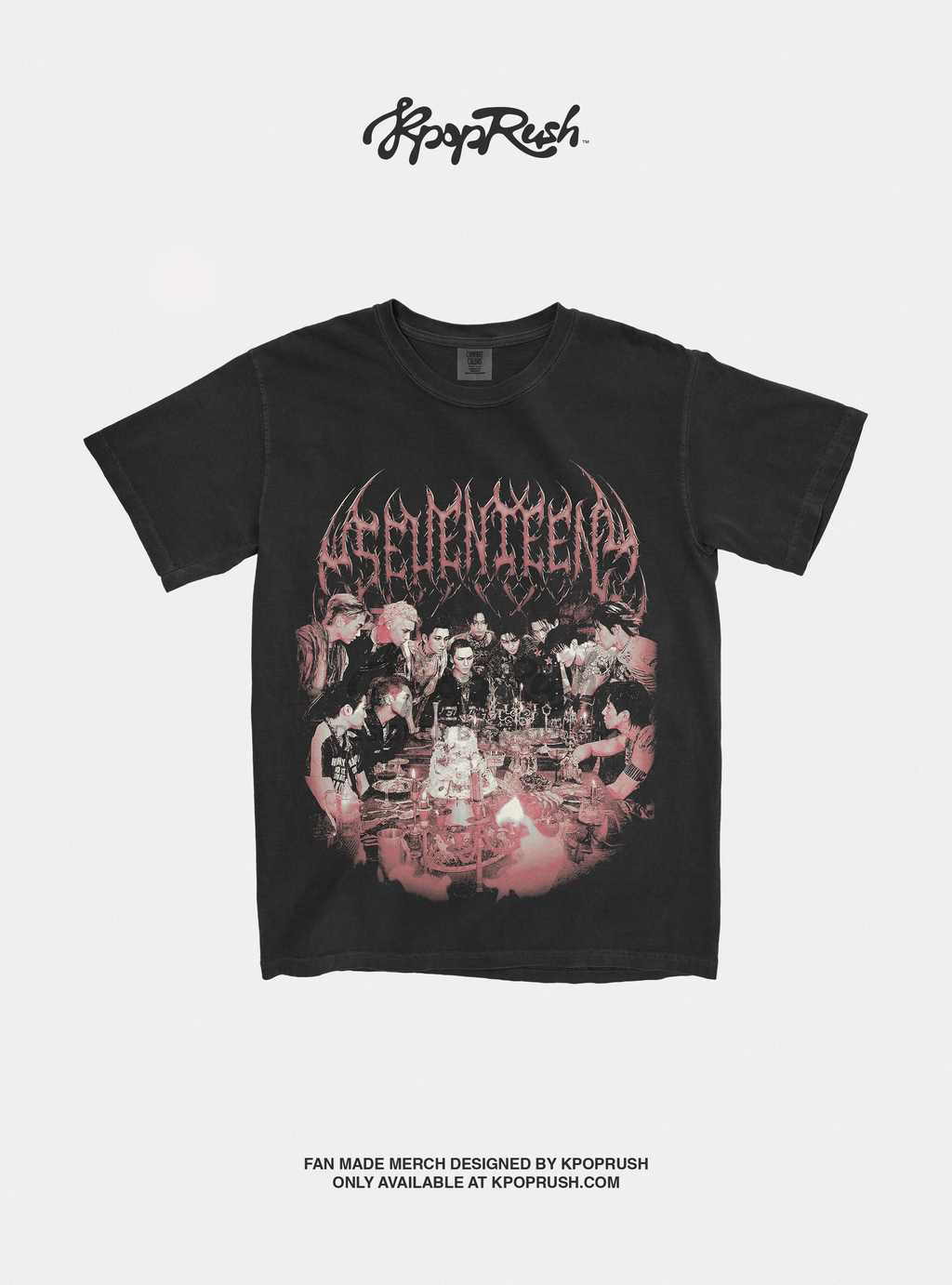 SEVENTEEN Vintage Graphic T Shirt