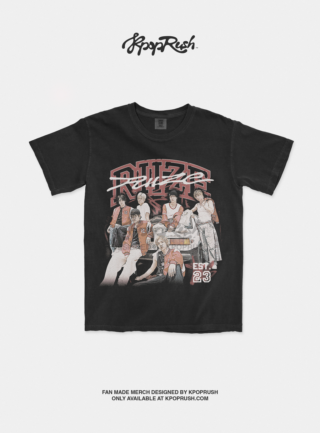 RIIZE Vintage Band Tee