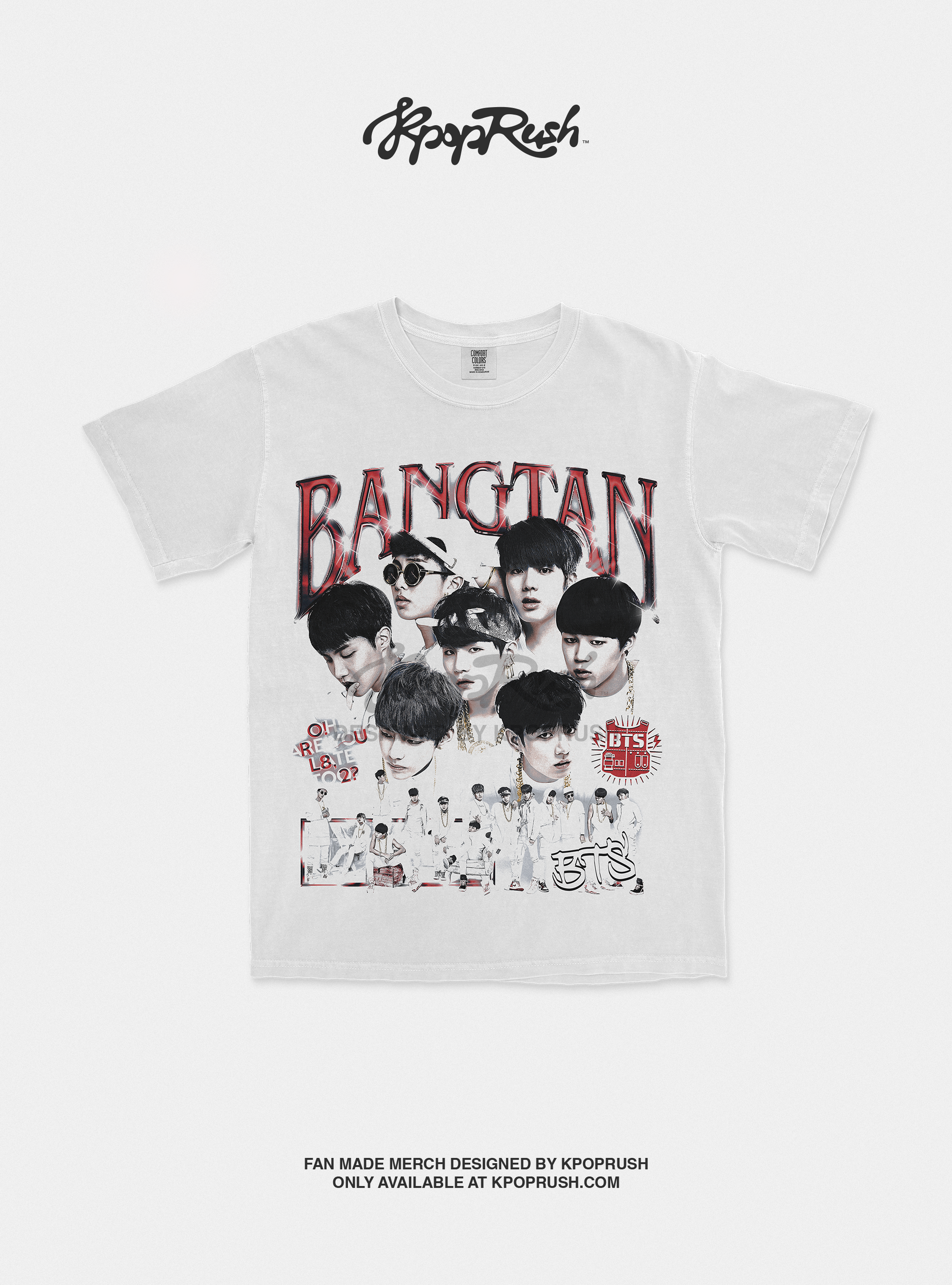 BTS ORUL82? Vintage Graphic T Shirt