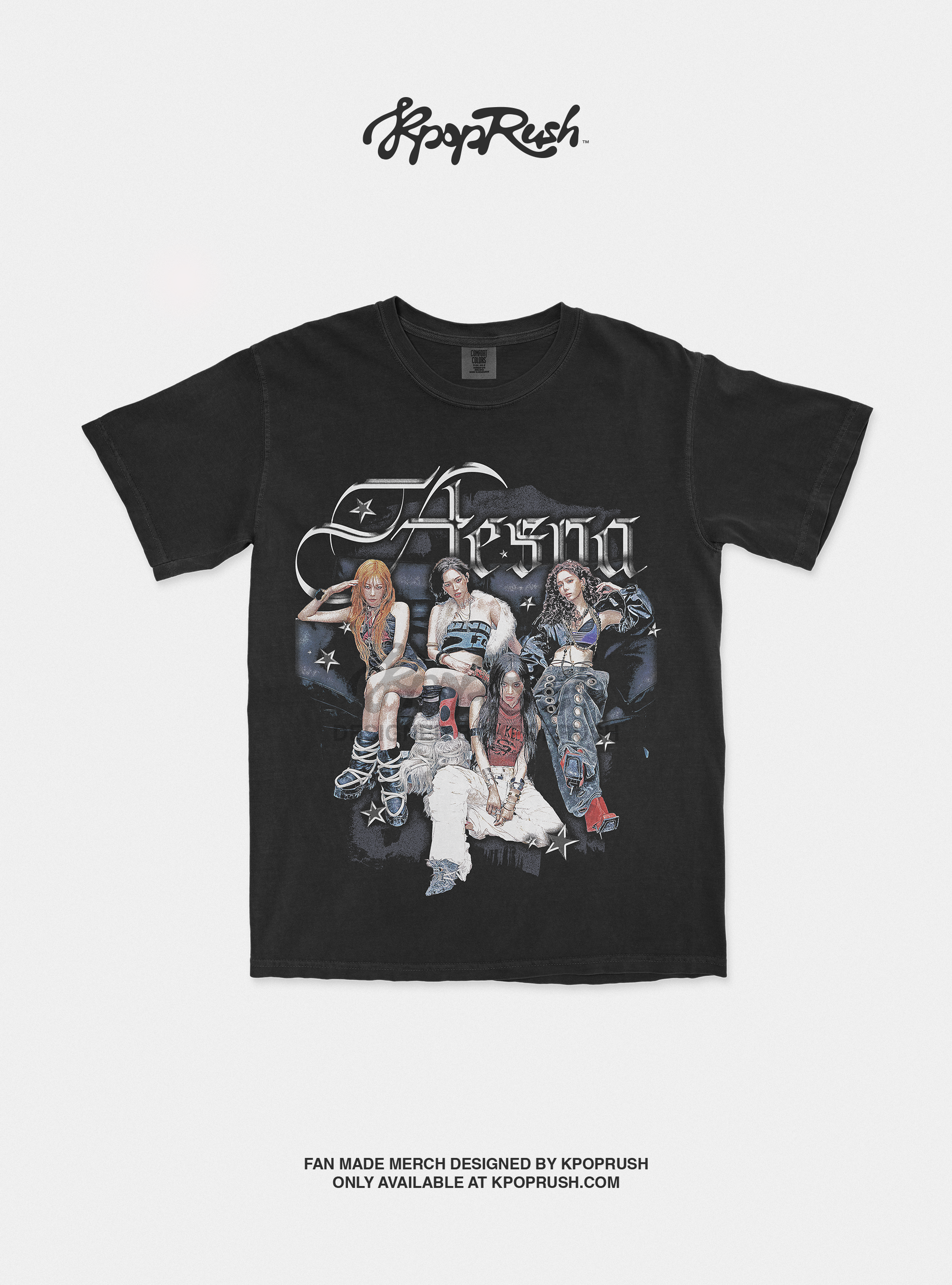Aespa Vintage T Shirt