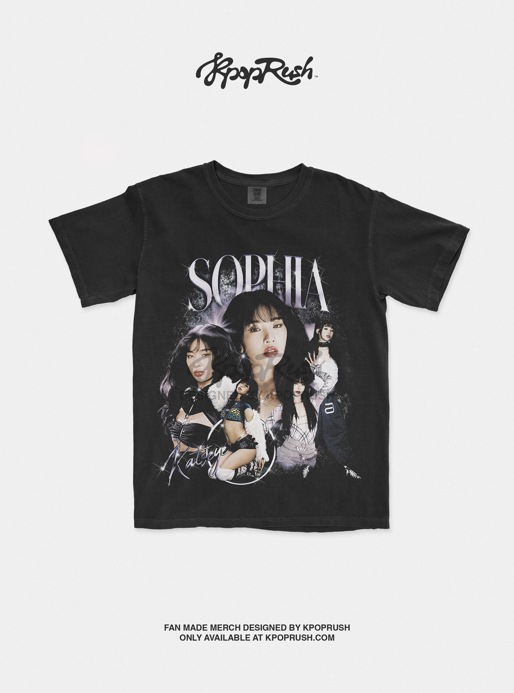 KATSEYE Sophia 'Beautiful Chaos' Vintage Bootleg T Shirt