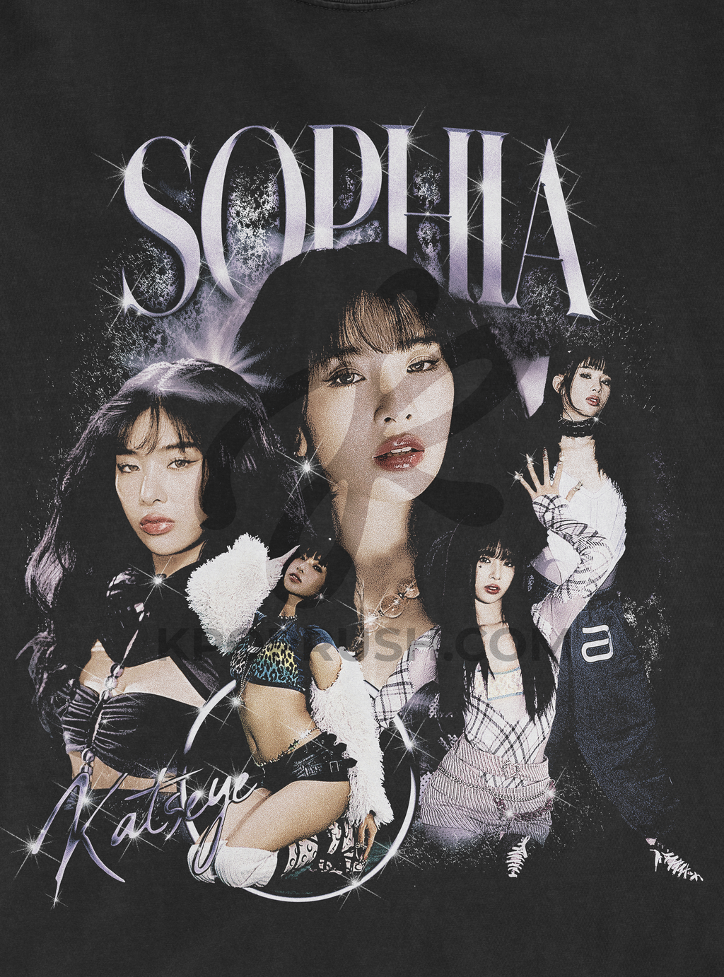 KATSEYE Sophia 'Beautiful Chaos' Vintage Bootleg T Shirt