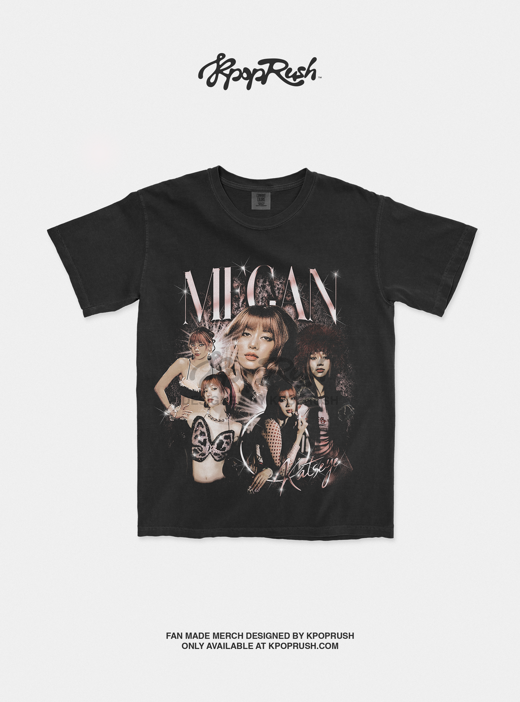 KATSEYE Megan 'Beautiful Chaos' Vintage Bootleg T Shirt