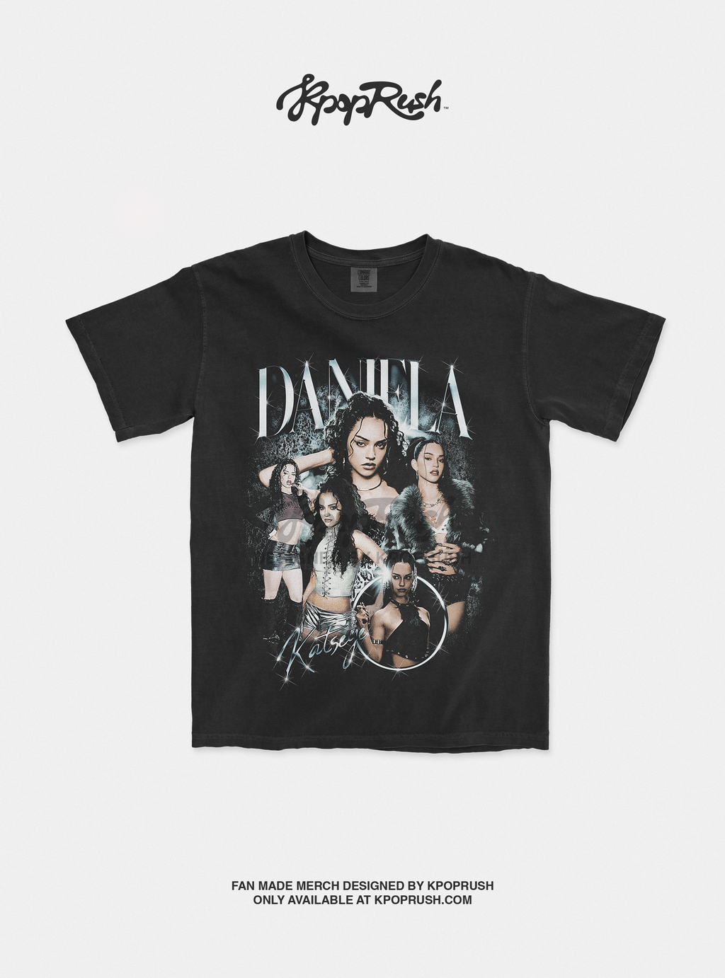 KATSEYE Daniela 'Beautiful Chaos' Vintage Bootleg T Shirt