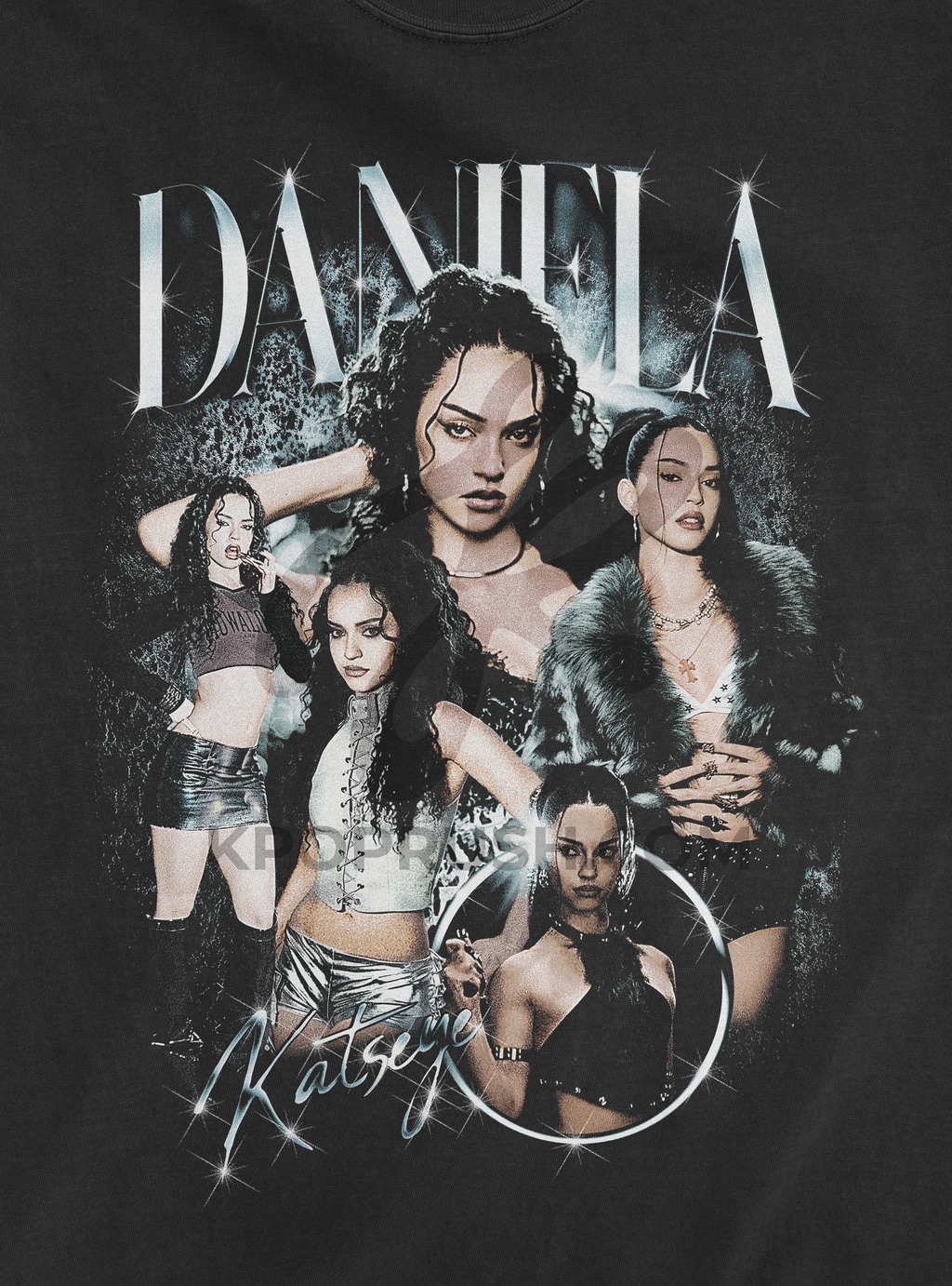 KATSEYE Daniela 'Beautiful Chaos' Vintage Bootleg T Shirt