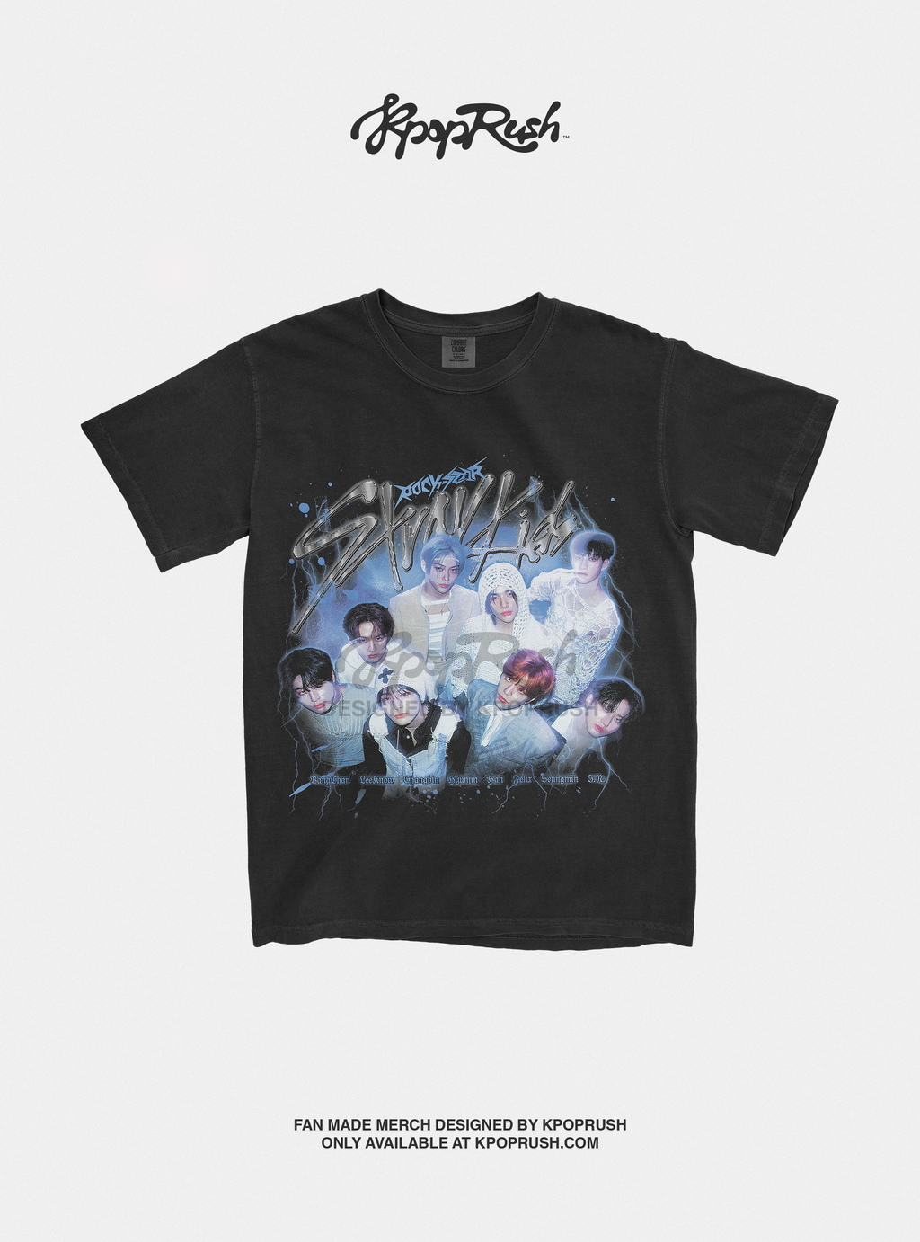 STRAY KIDS Vintage Graphic T Shirt