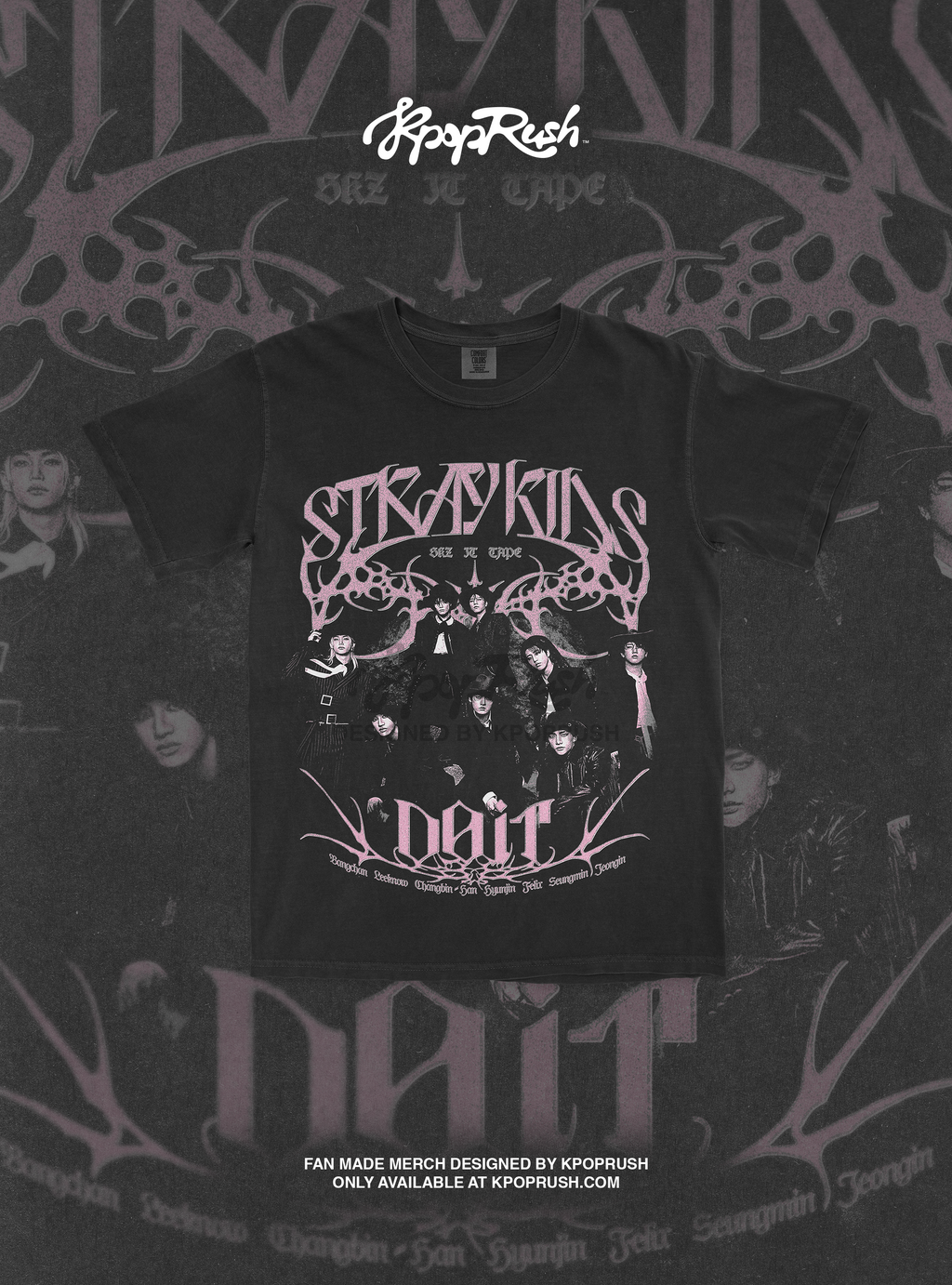STRAY KIDS 'SKZ It Tape Do it' Graphic T Shirt