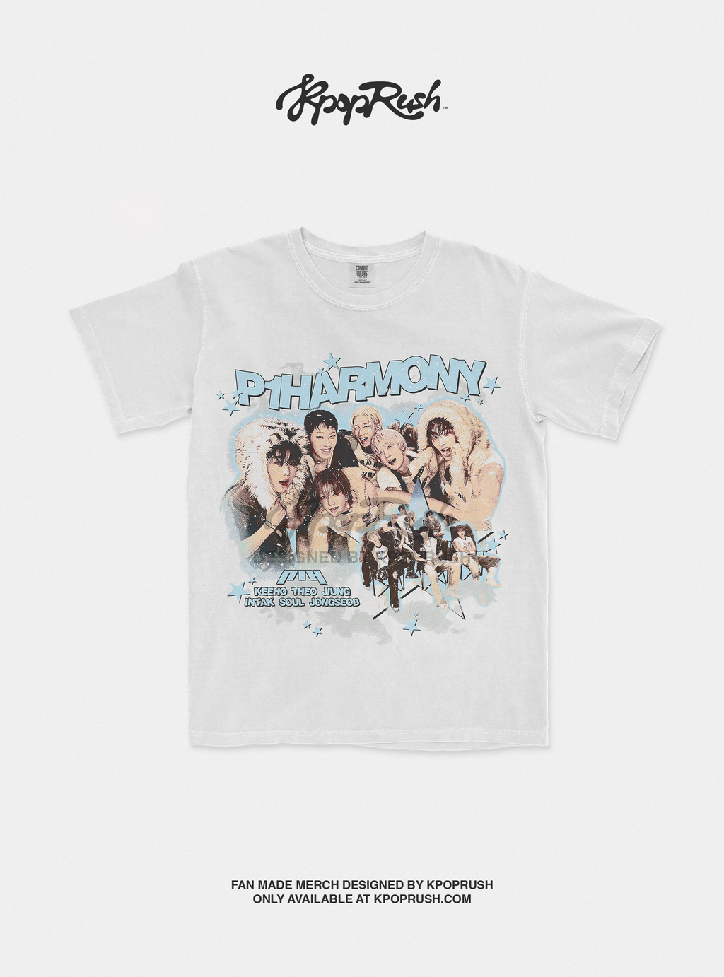 P1HARMONY 'DUH!' U Ver. Graphic T Shirt