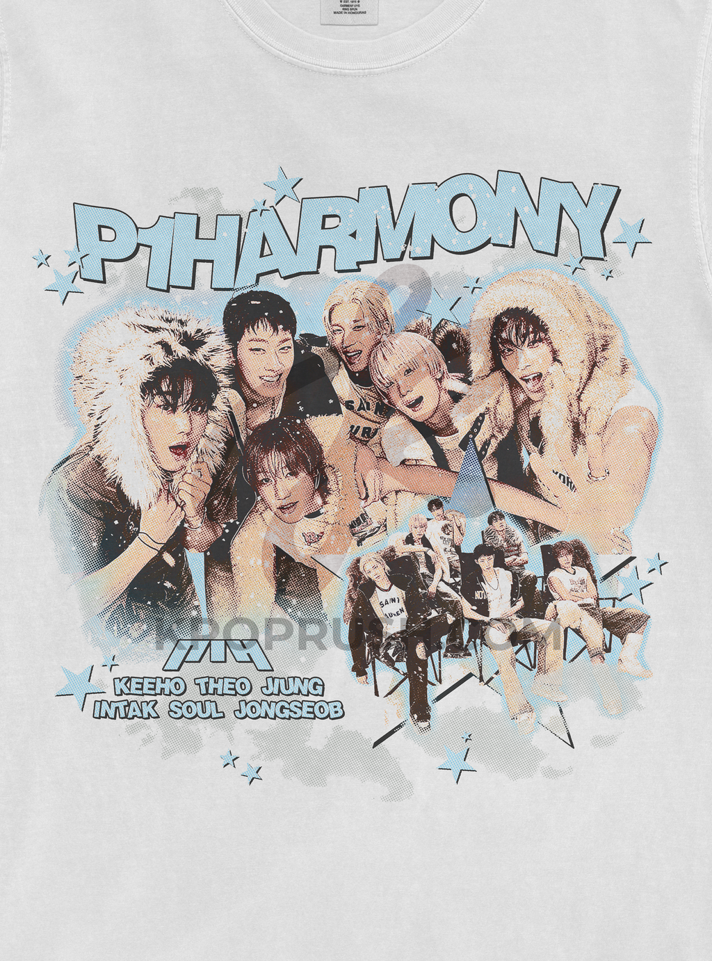 P1HARMONY 'DUH!' U Ver. Graphic T Shirt