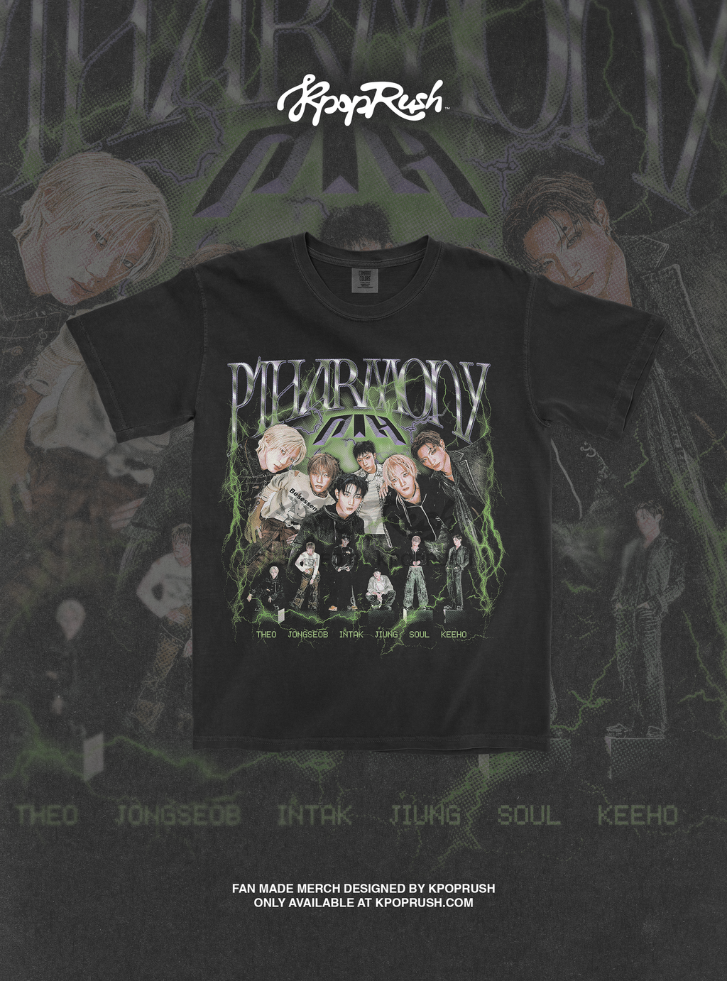 P1HARMONY 'DUH!' D Ver. Graphic Tee