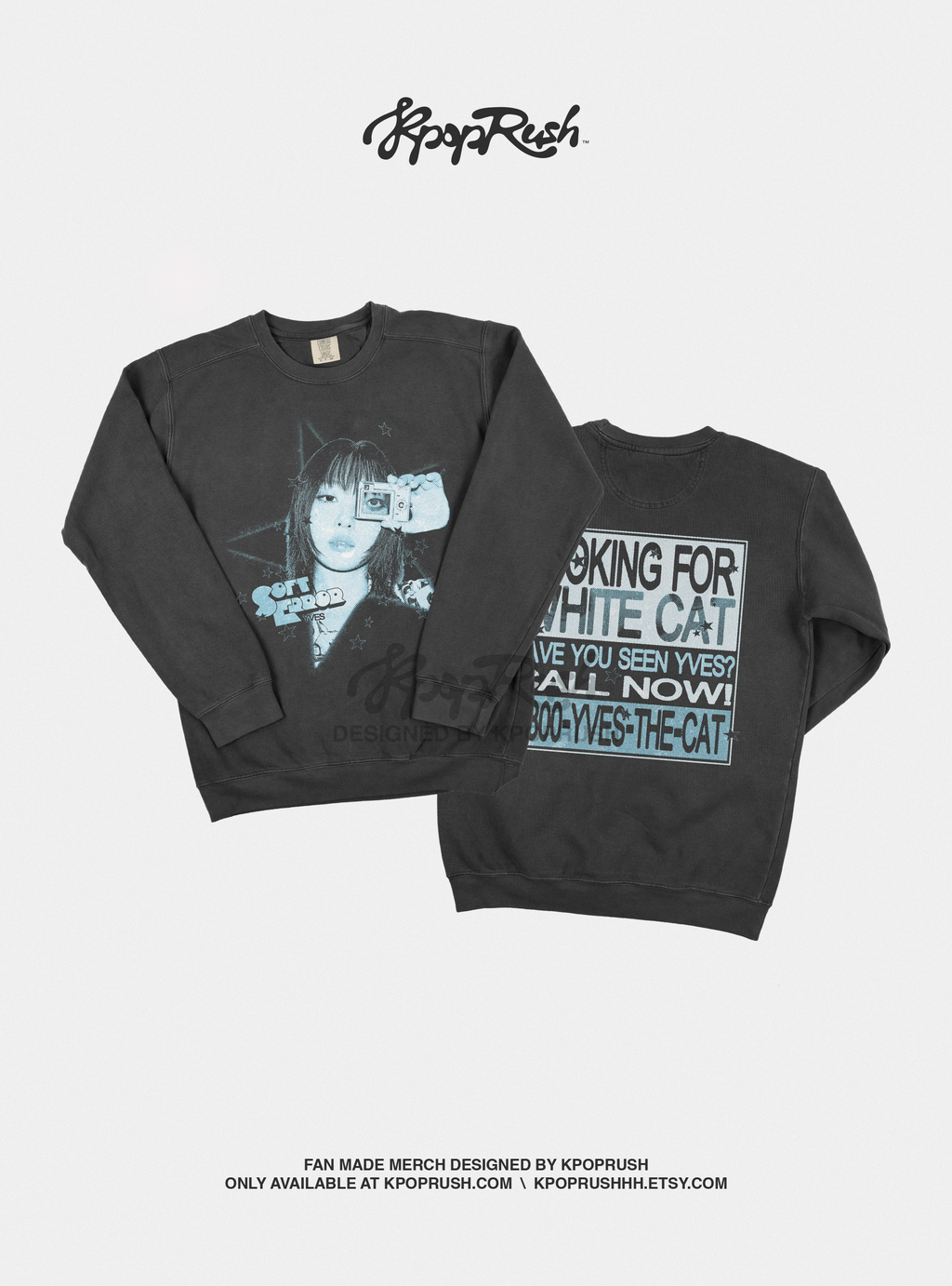 YVES 'Have You Seen Yves?' Graphic Sweatshirt