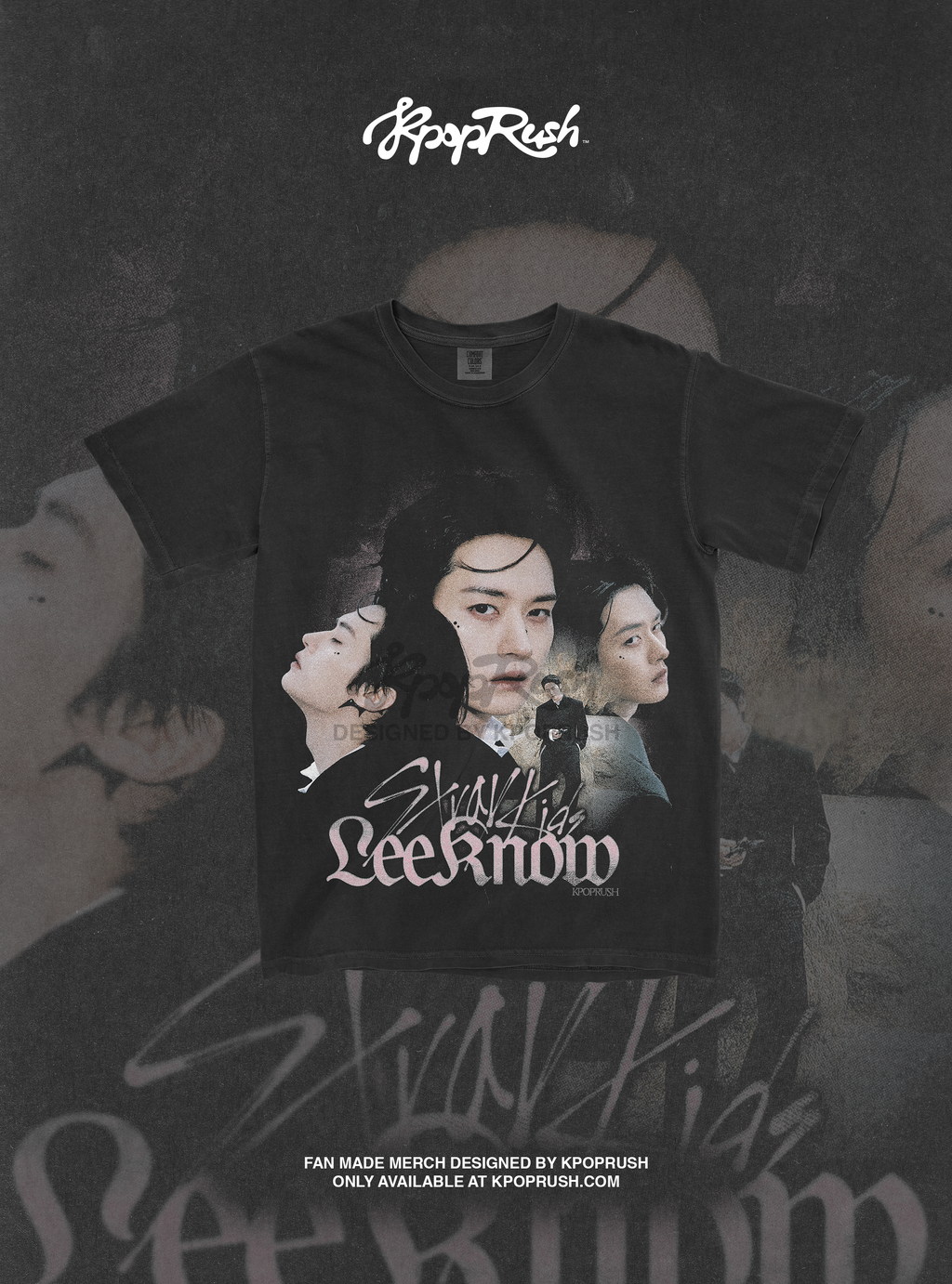 STRAY KIDS Lee Know 'SKZ It Tape Do it' Graphic T Shirt
